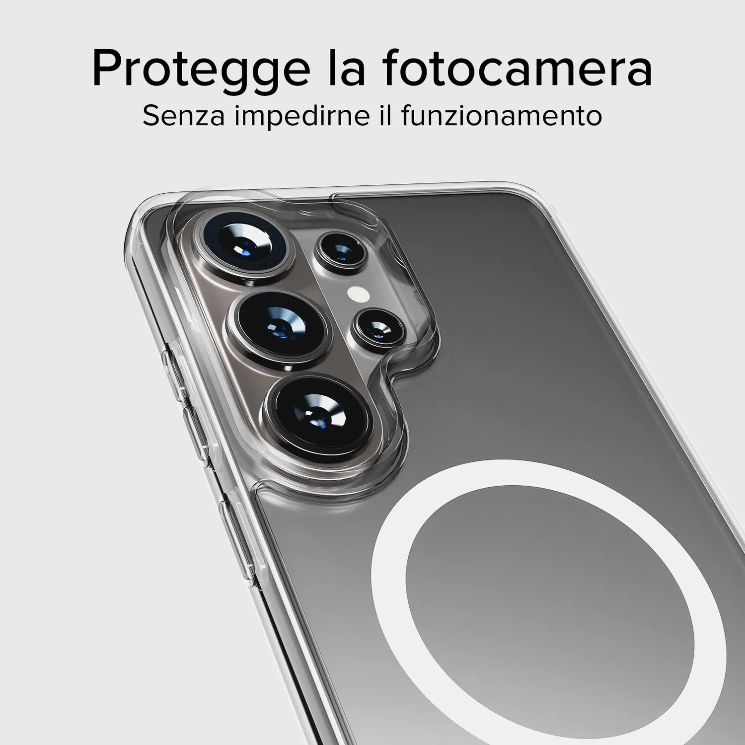 SBS Samsung S26 Ultra Handyhülle transparent magnetisch