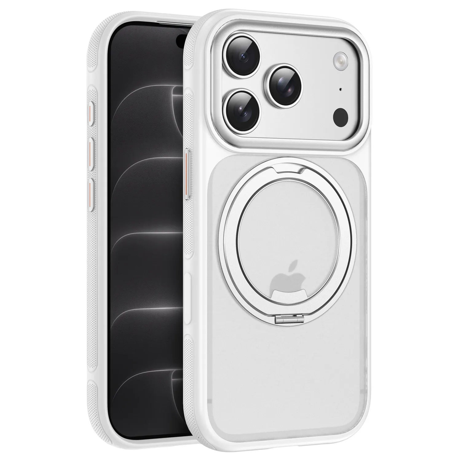 arktis iPhone 18 Pro Max GripCase Ring schwarz MagSafe