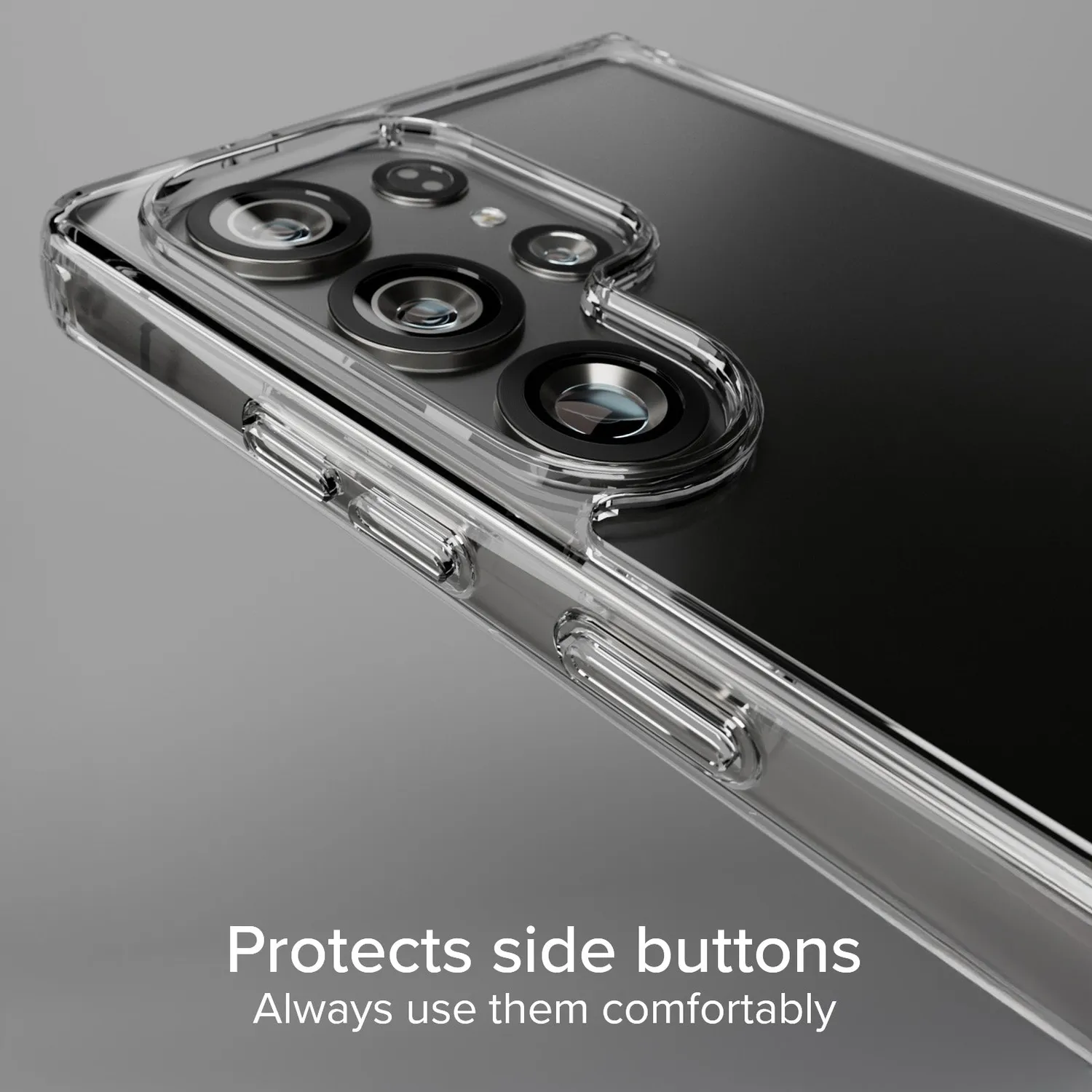 SBS Galaxy S25 Ultra Hülle transparent D3O stoßfest
