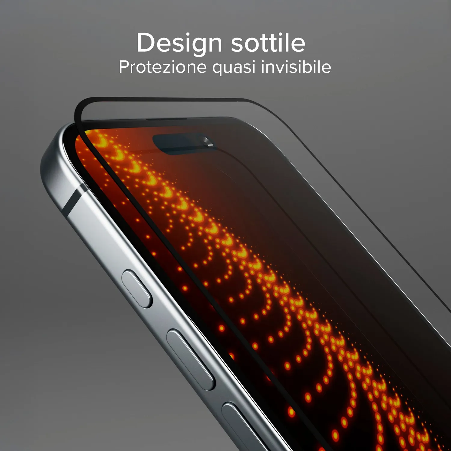 SBS D3O iPhone 16/15 Pro Panzerglas ultraresistent