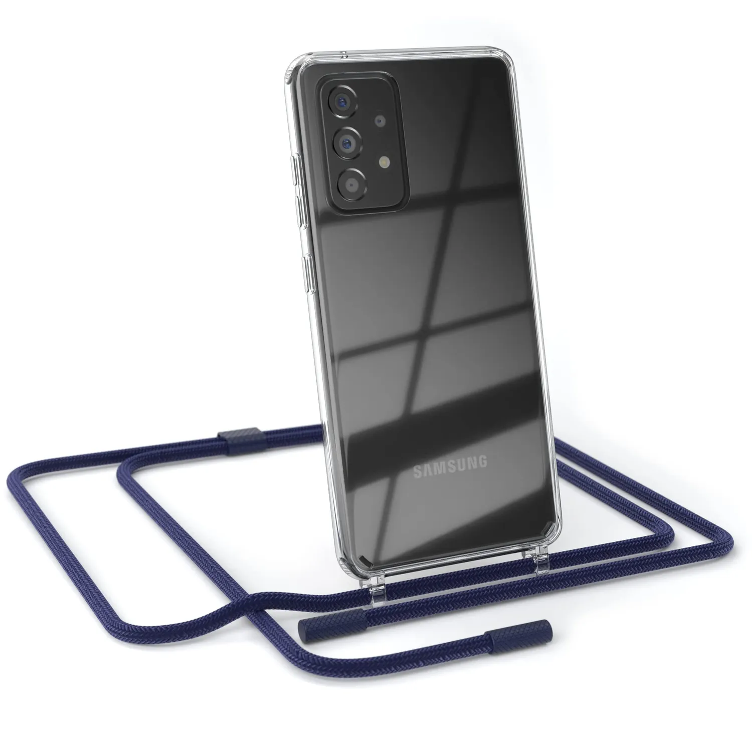 EAZY CASE Galaxy A52/A52s Handykette Beere mit Rope-Band