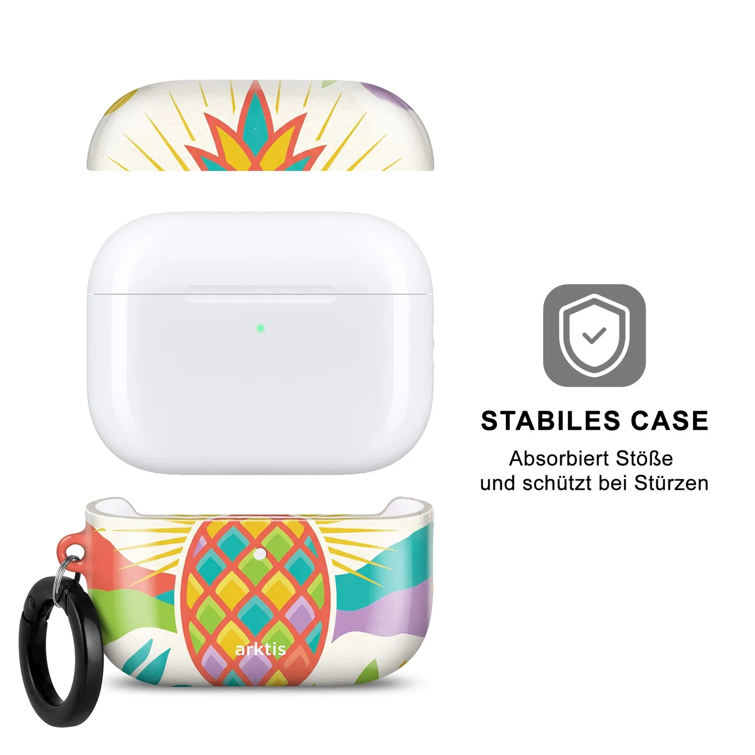 arktis Tropic Pineapple AirPods Pro 3 Hülle Print