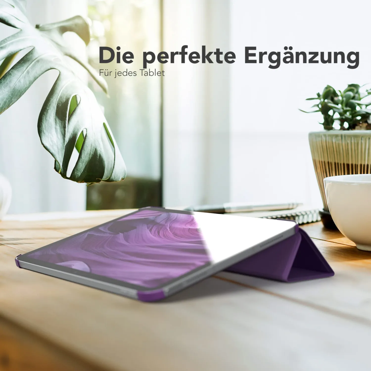 EAZY CASE iPad 11" A16 2025 Smart Cover Hülle Lila