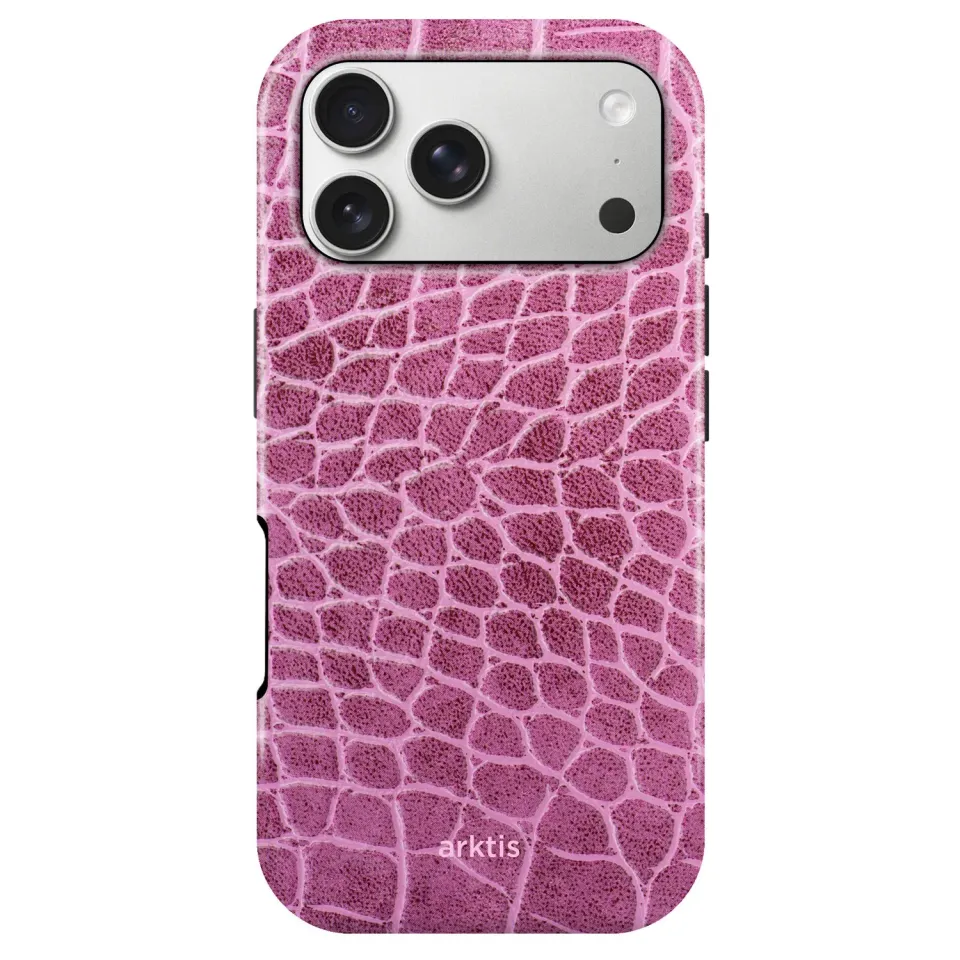 arktis iPhone 18 Pro Hülle Pink Lizard mit MagSafe