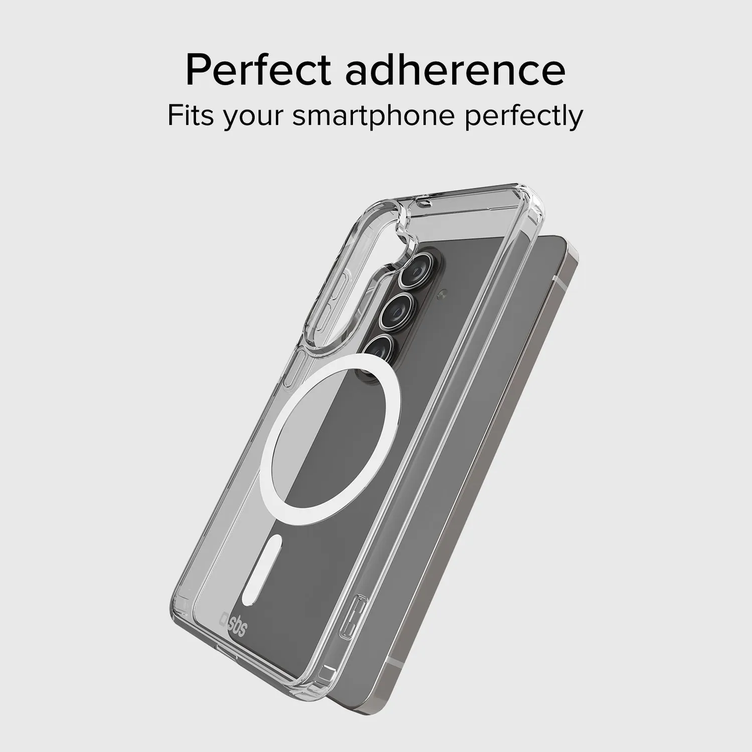 SBS Samsung S26 Hülle magnetisch transparent wireless