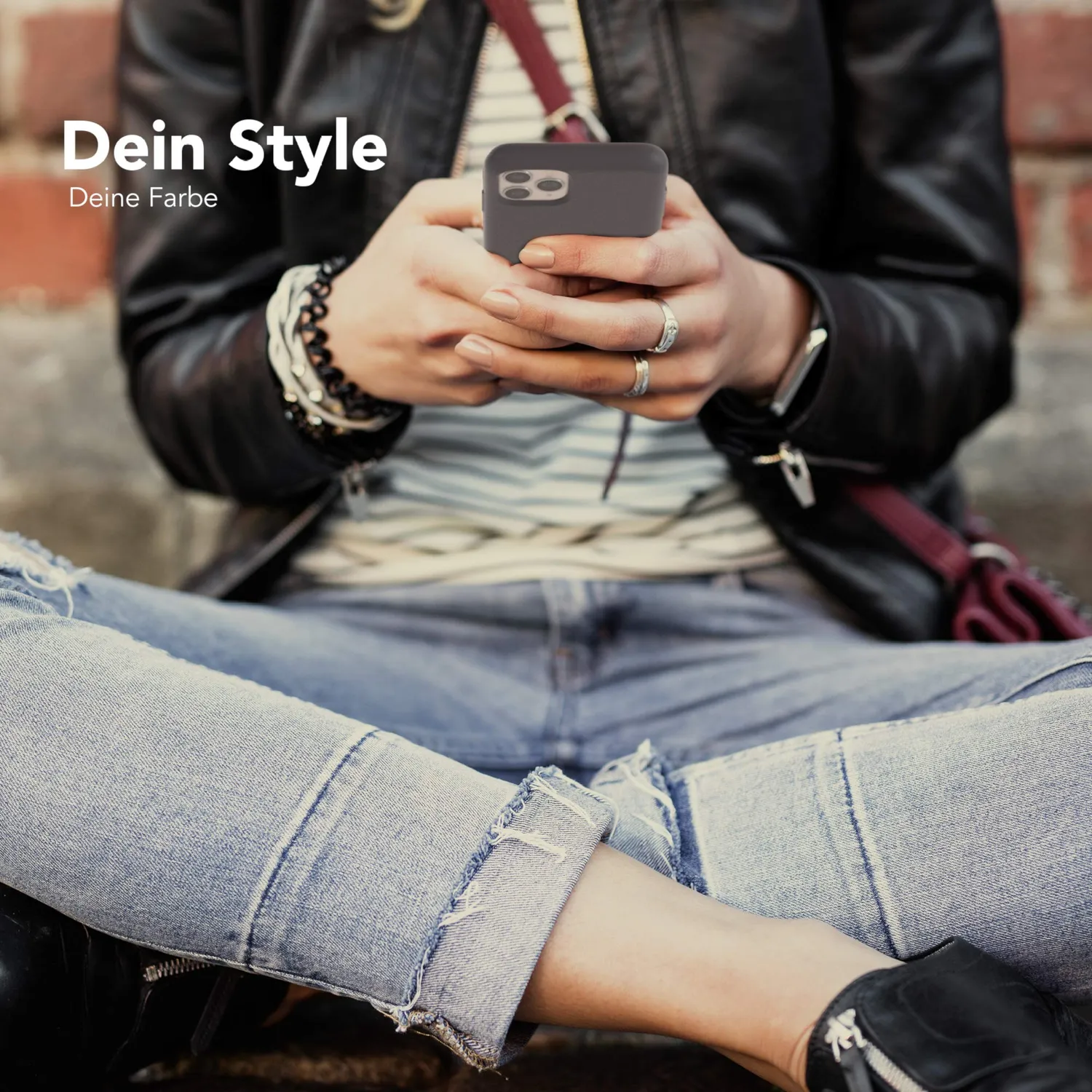 EAZY CASE Nano iPhone 11 Pro Silikonhülle Anthrazit
