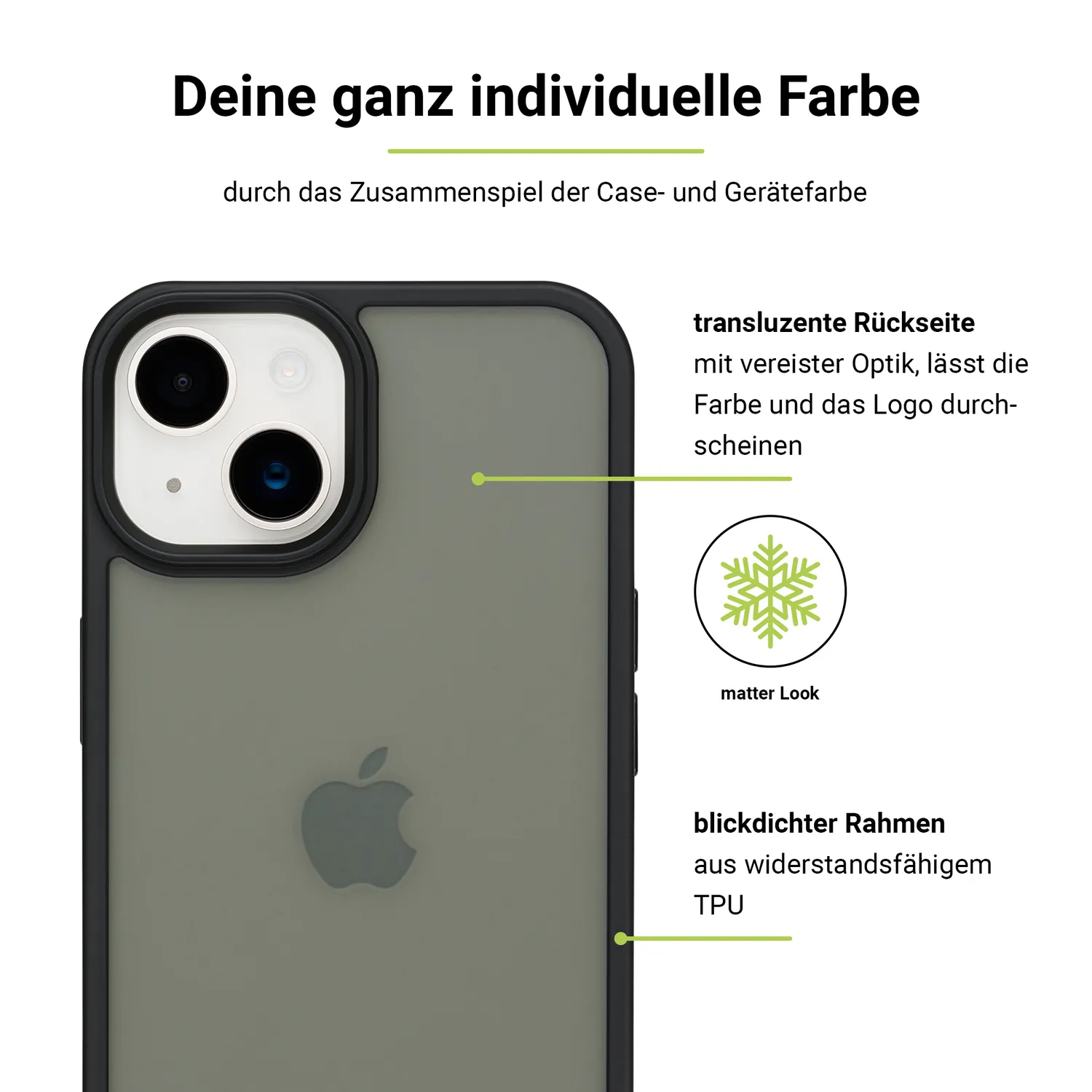 Artwizz IcedClip iPhone 14 Pro Max Hülle matt translucent