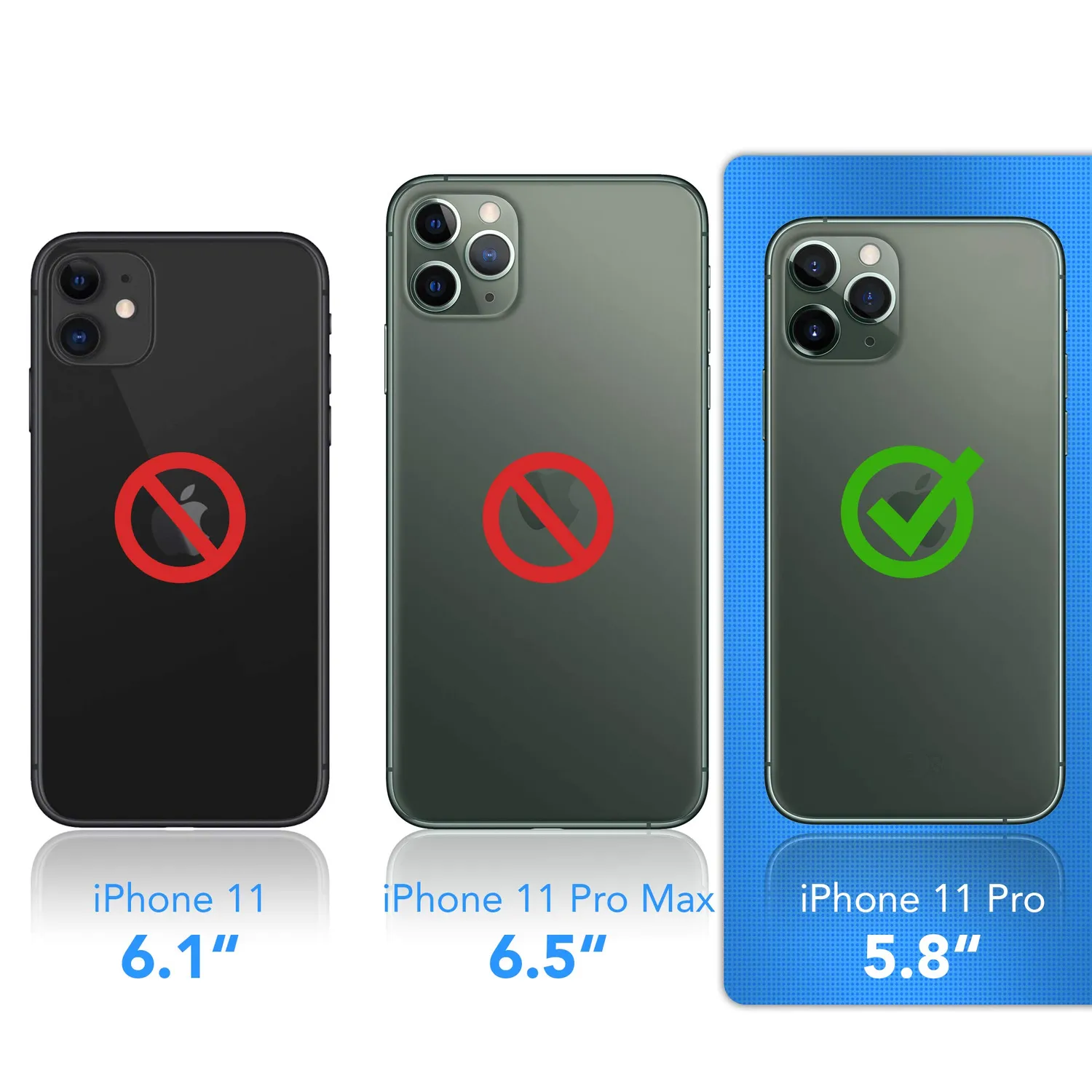 EAZY CASE iPhone 11 Pro Klapphülle Braun Kunstleder Flip