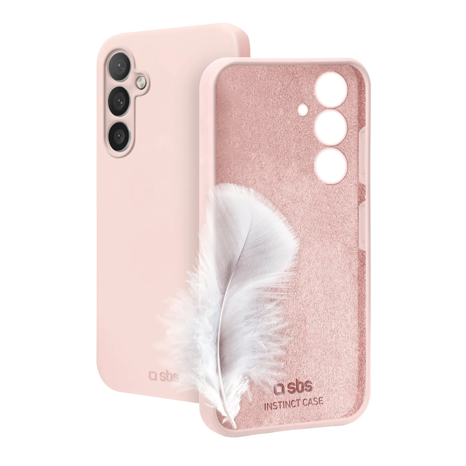 SBS Instinct Galaxy A34 Handyhülle Schwarz stoßfest