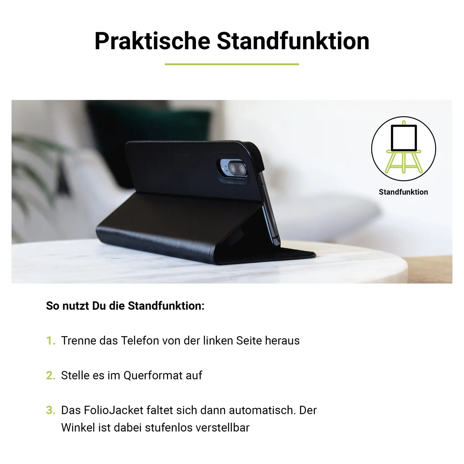 Artwizz FolioJacket Klapphülle iPhone SE 2020 2022 8 7