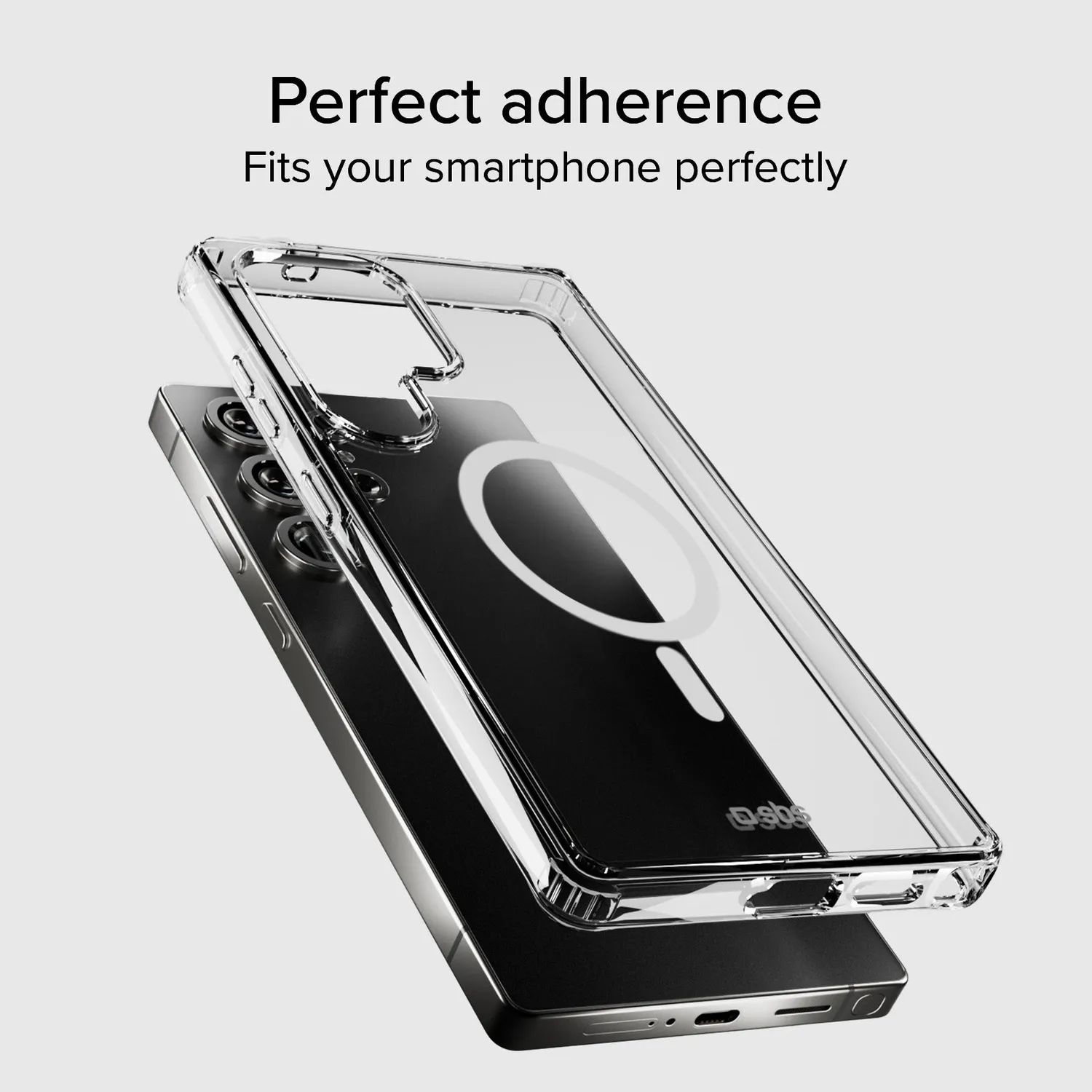 SBS Samsung S25 Ultra Handyhülle transparent magnetisch