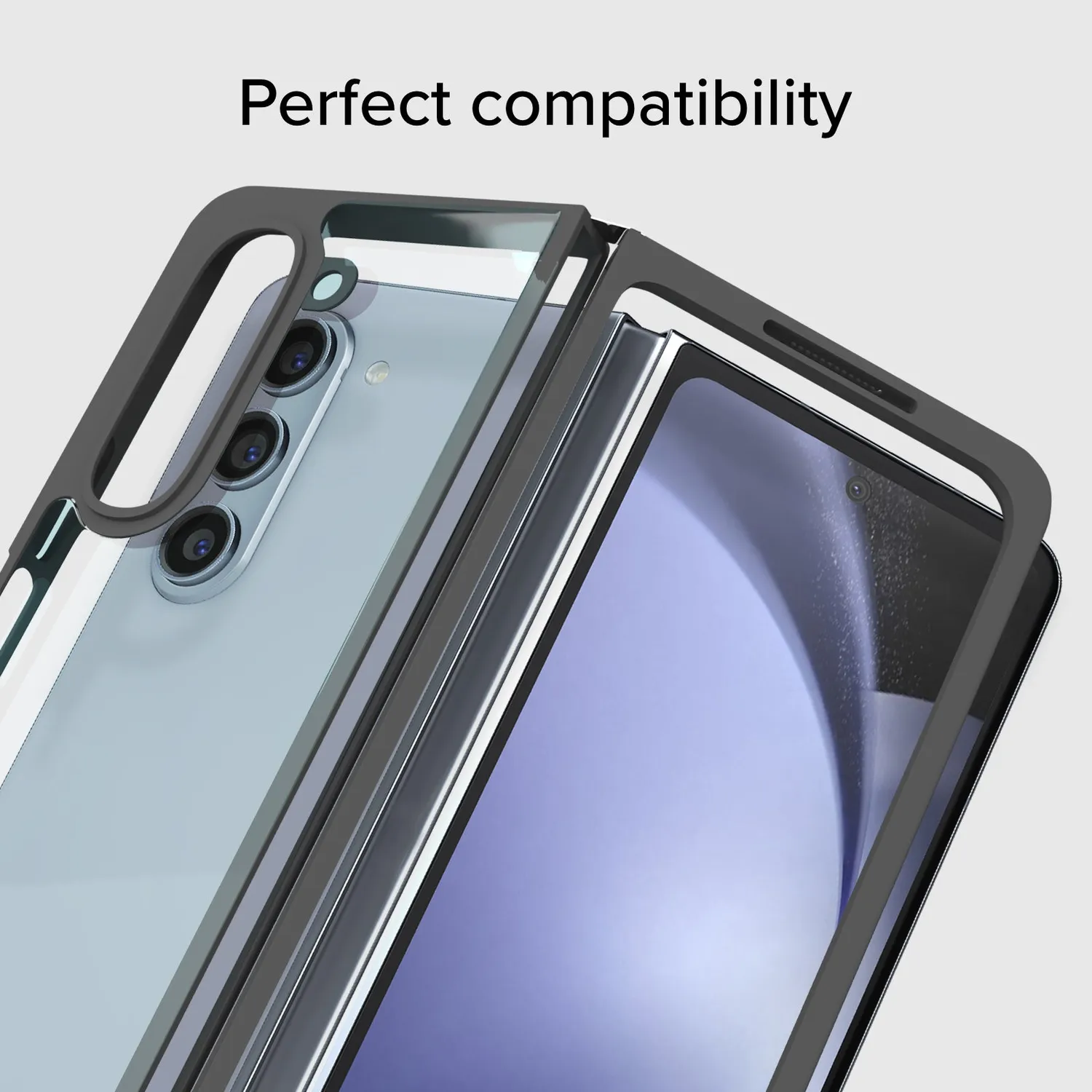 SBS Instinct Galaxy Z Fold 5 Hülle Schwarz Stoßfest