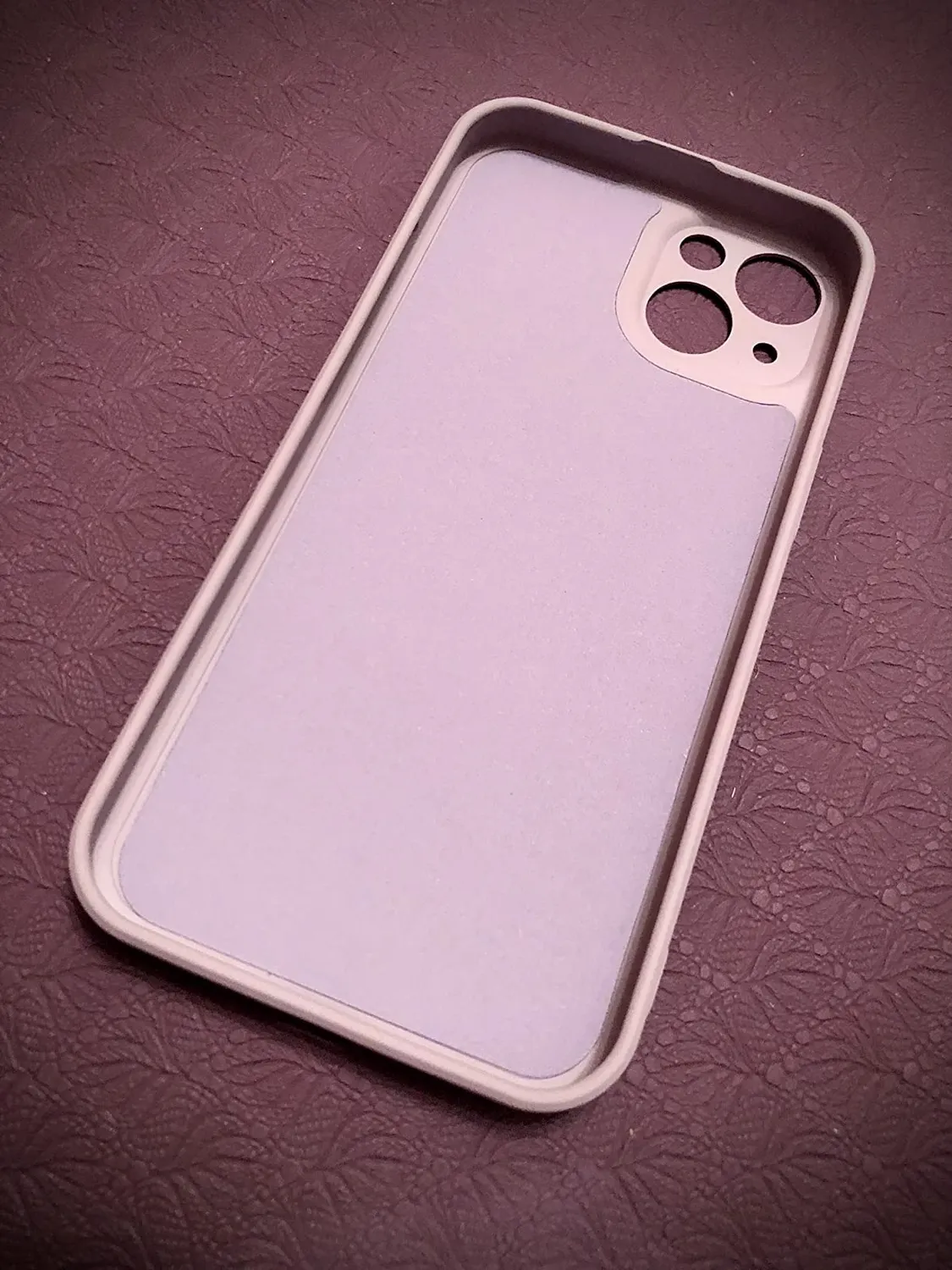 EAZY CASE iPhone 13 Silikonhülle Alt Rosa matt