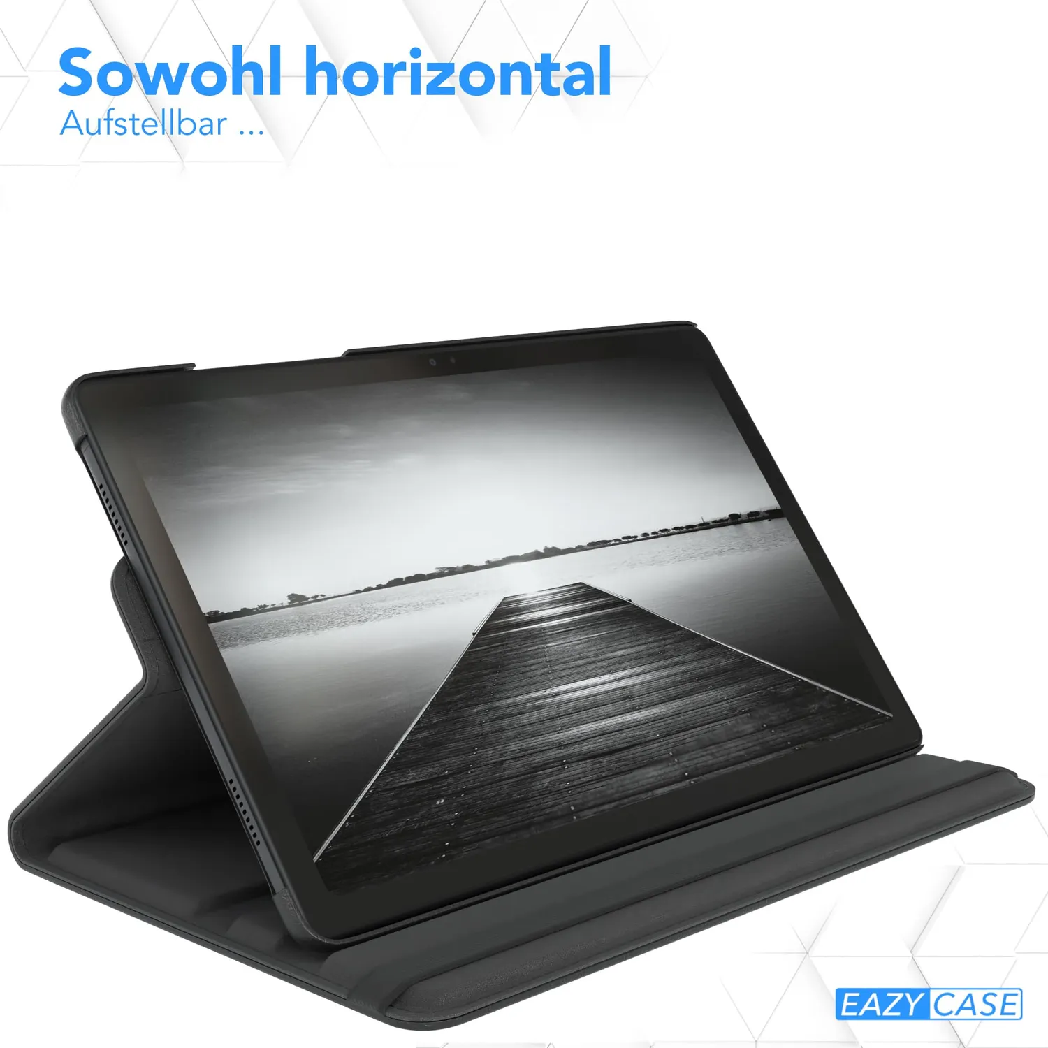 EAZY CASE Galaxy Tab A7 10.4 Tablethülle Schwarz 360°