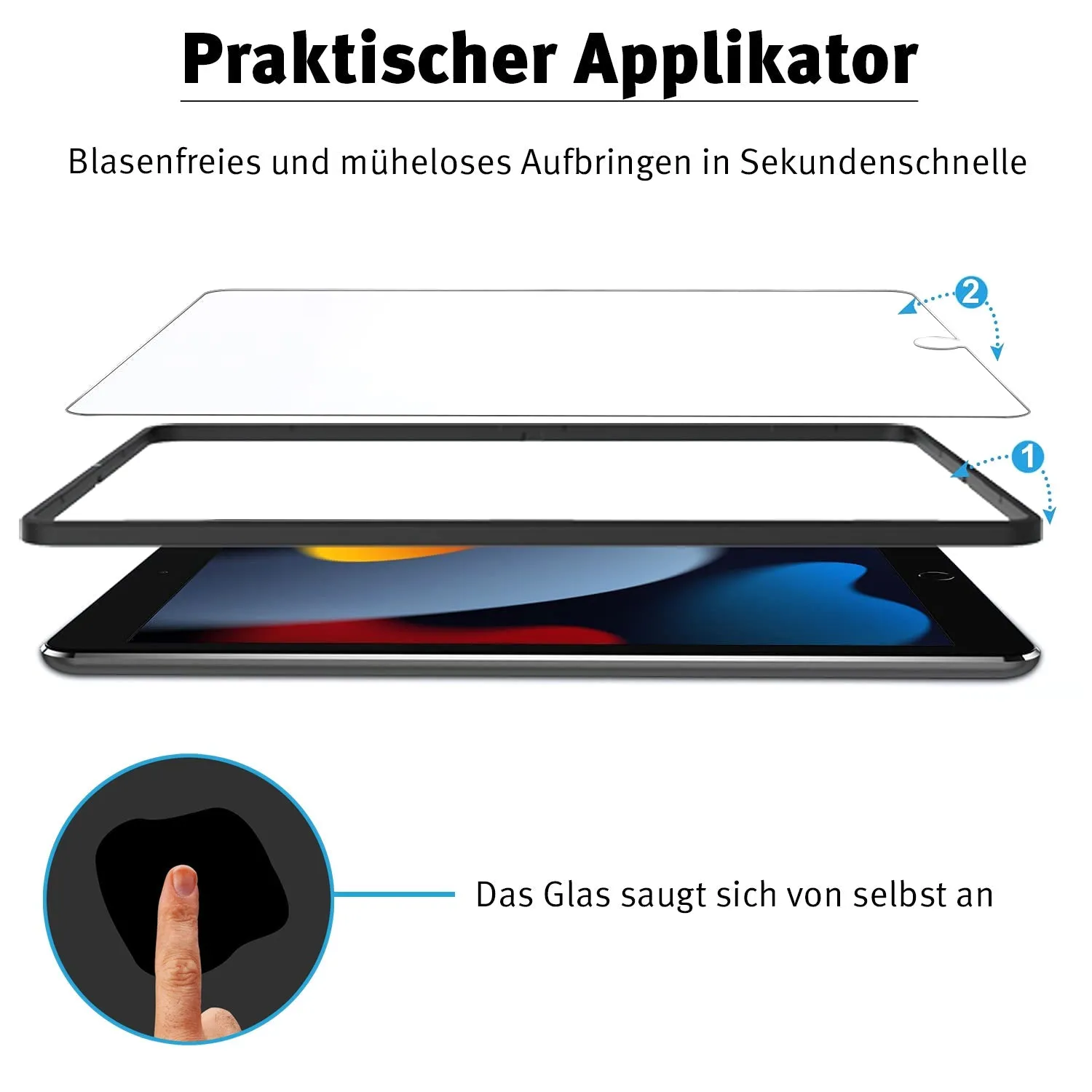 arktis PaperFeel iPad Air 13" PREMIUM Schutzglas matt