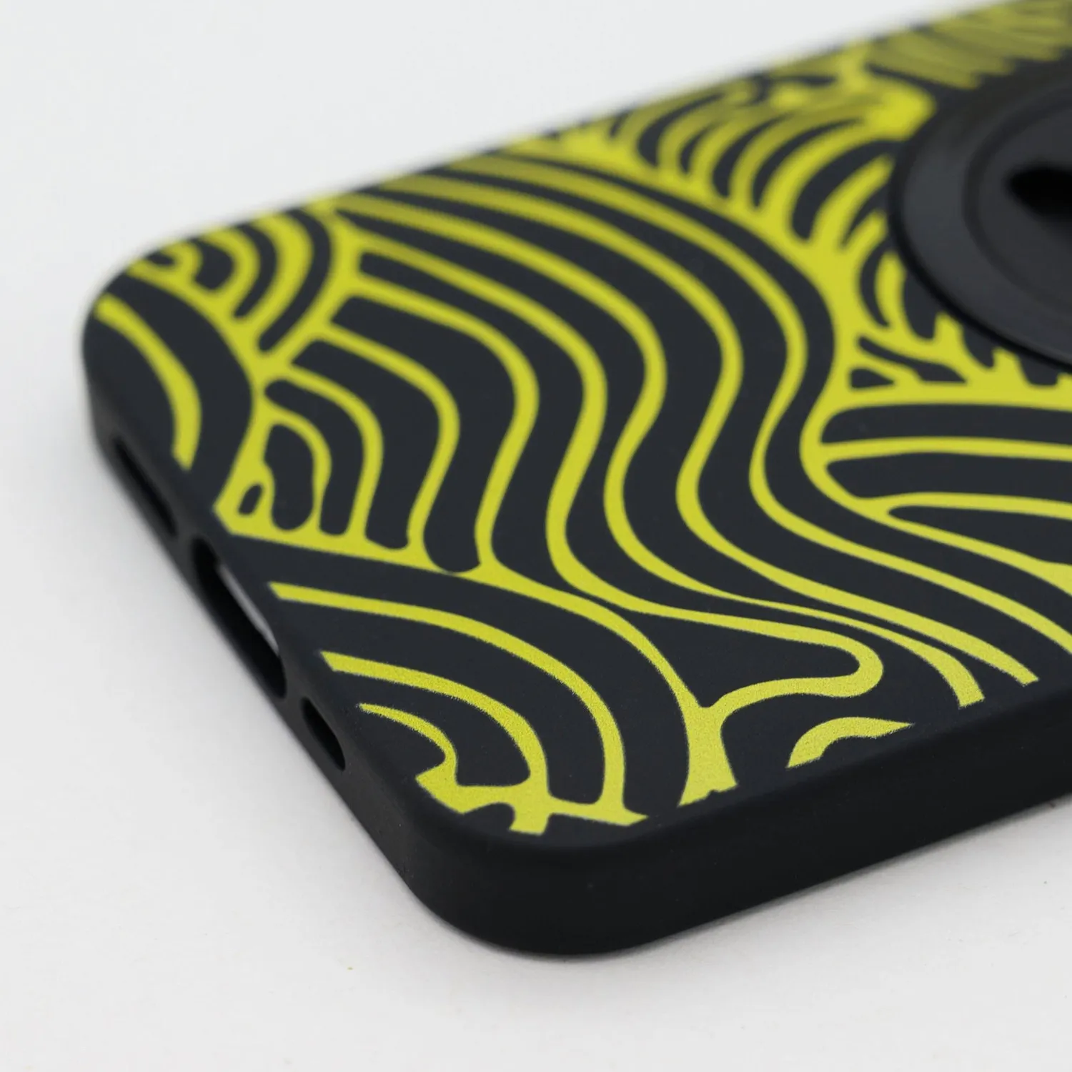 SP Connect Edition Waves Handyhülle iPhone 17 Gelb Halter