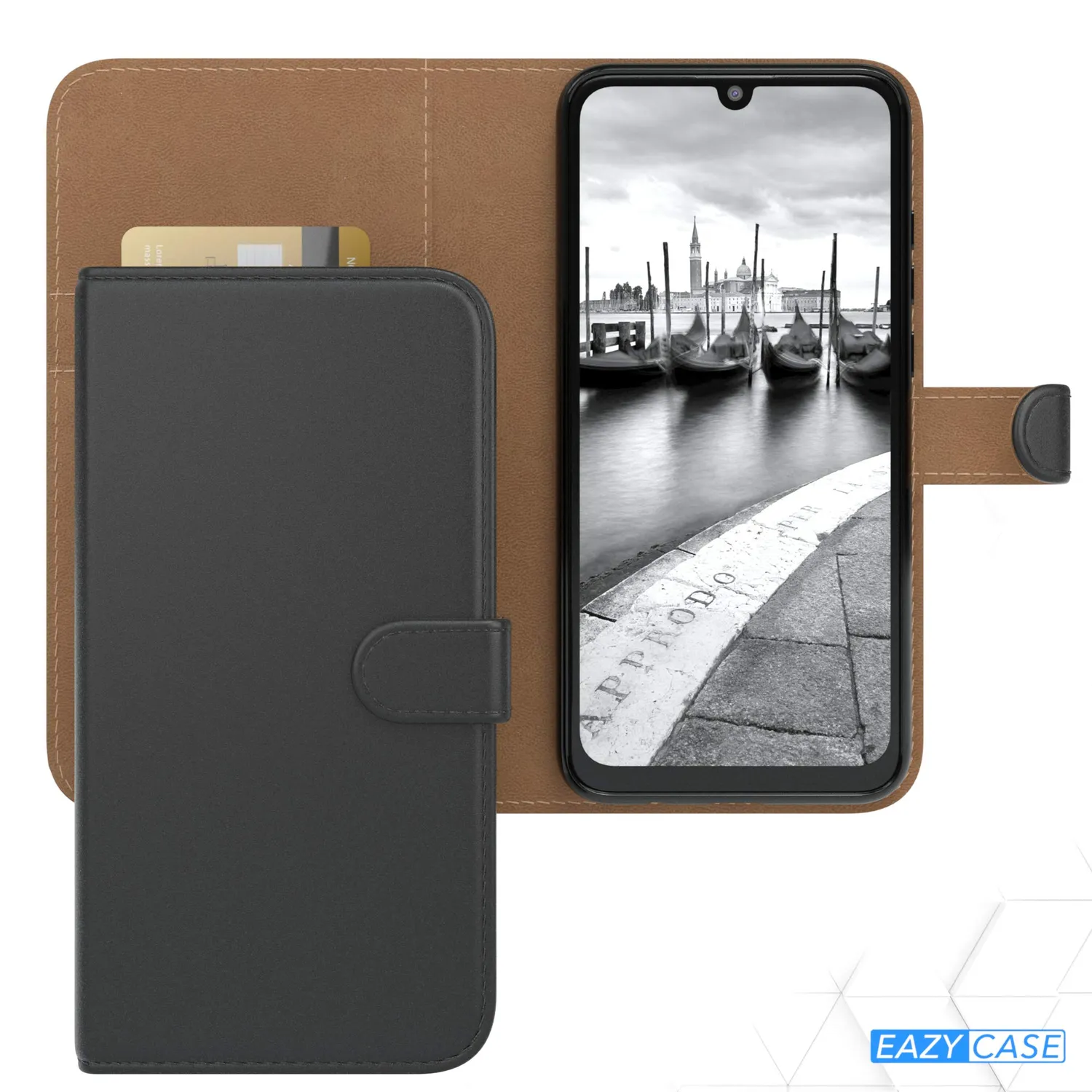 EAZY CASE P Smart 2020 Klapphülle Book Schwarz Standfunktion