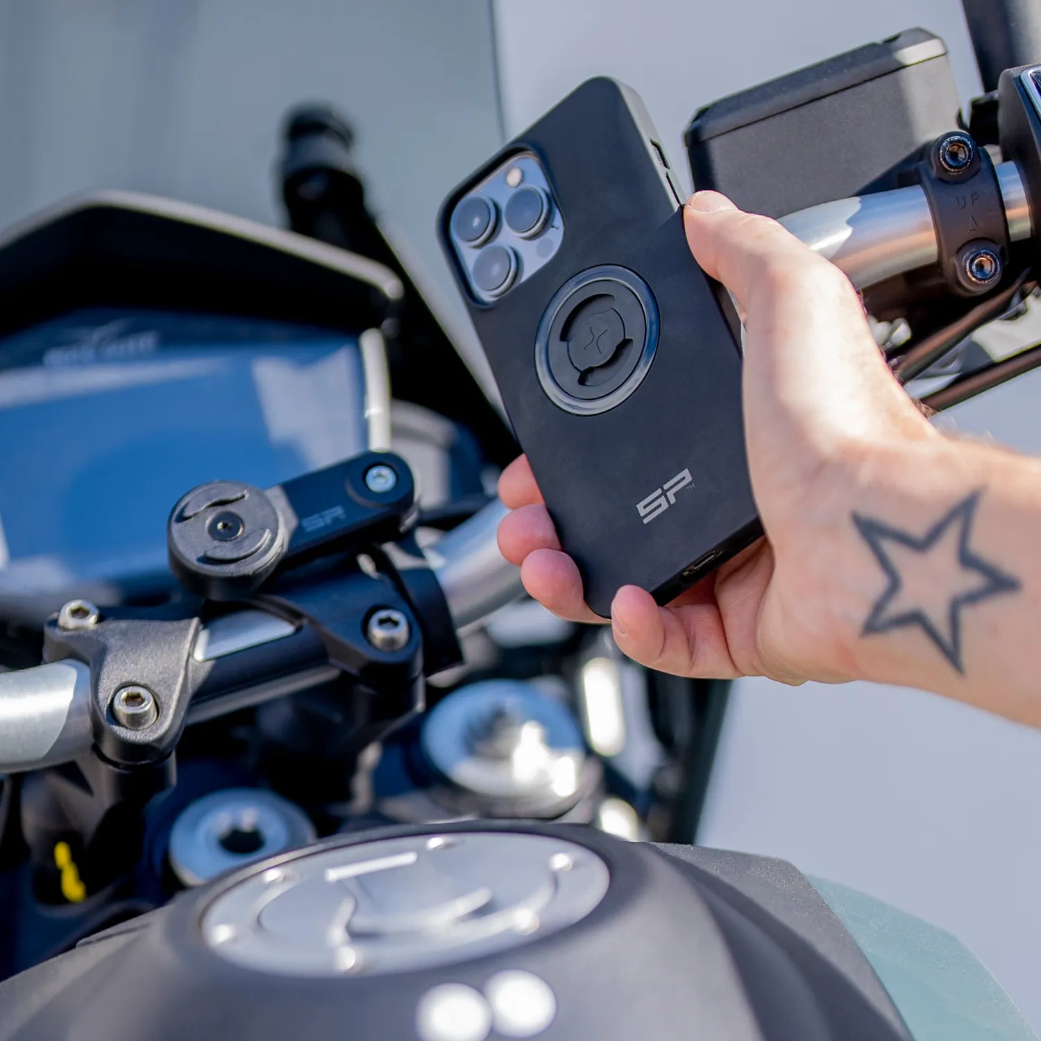 SP Connect Moto Mount LT Motorradhalterung 360 Grad