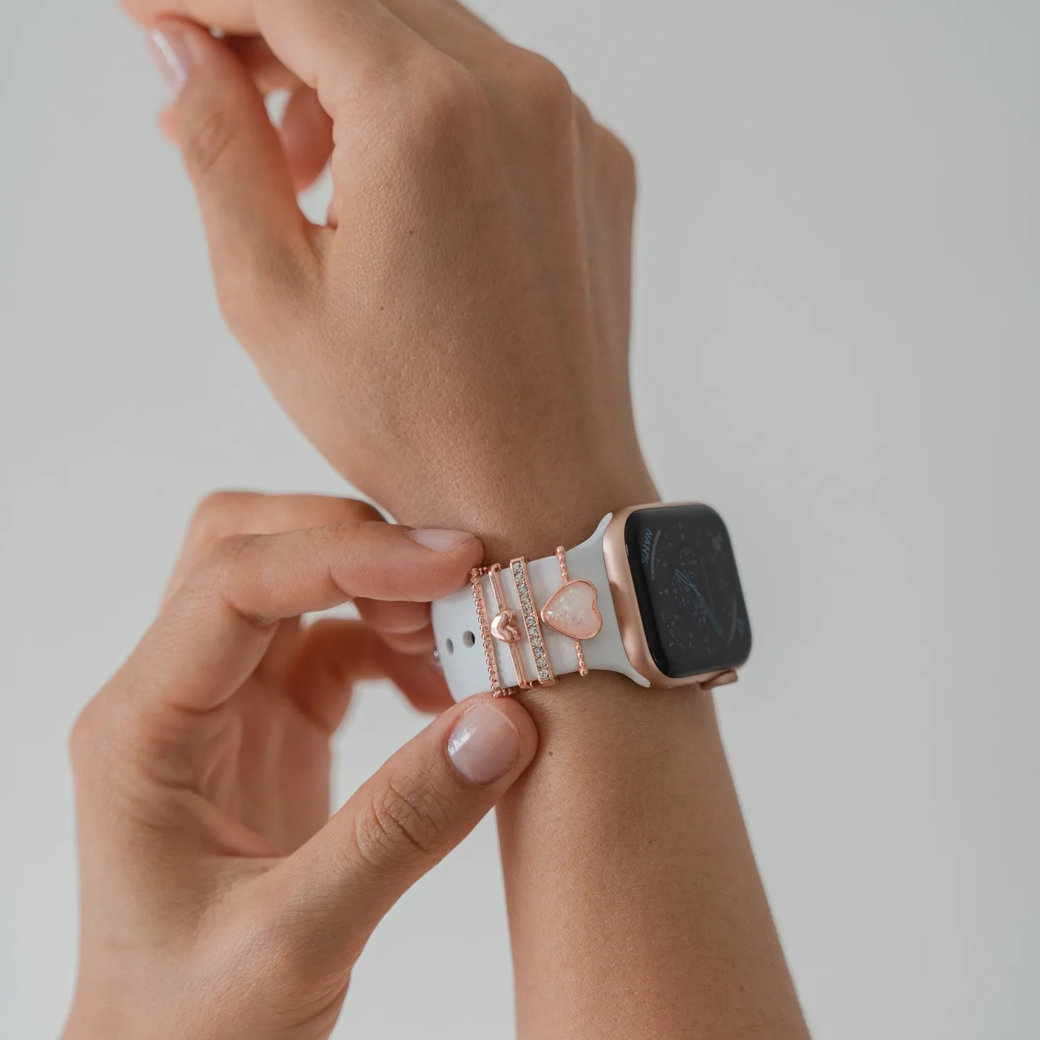 arktisband Loyal Roségold Apple Watch Charm