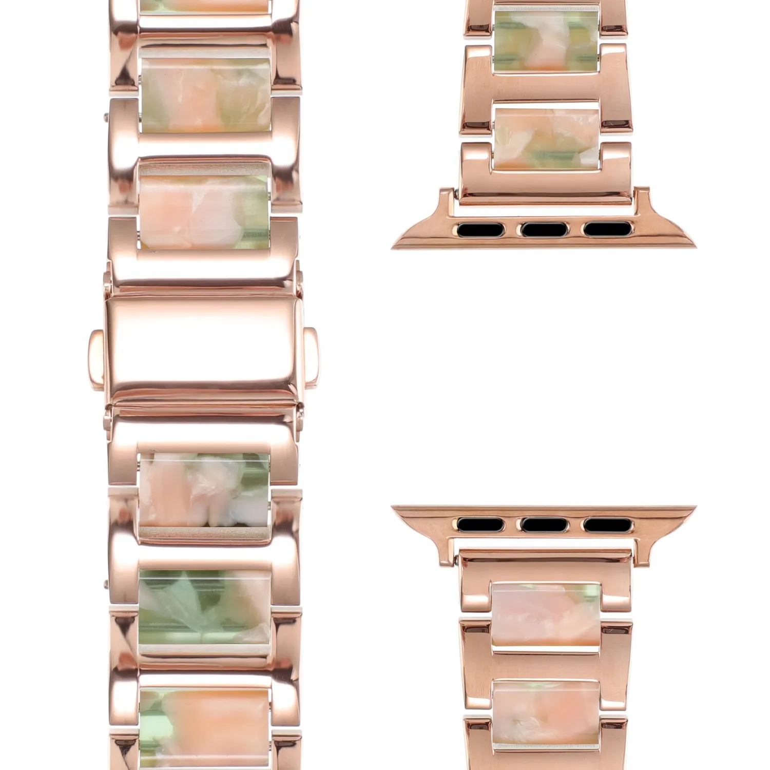 arktisband Namaste Apple Watch Gliederarmband Roségold