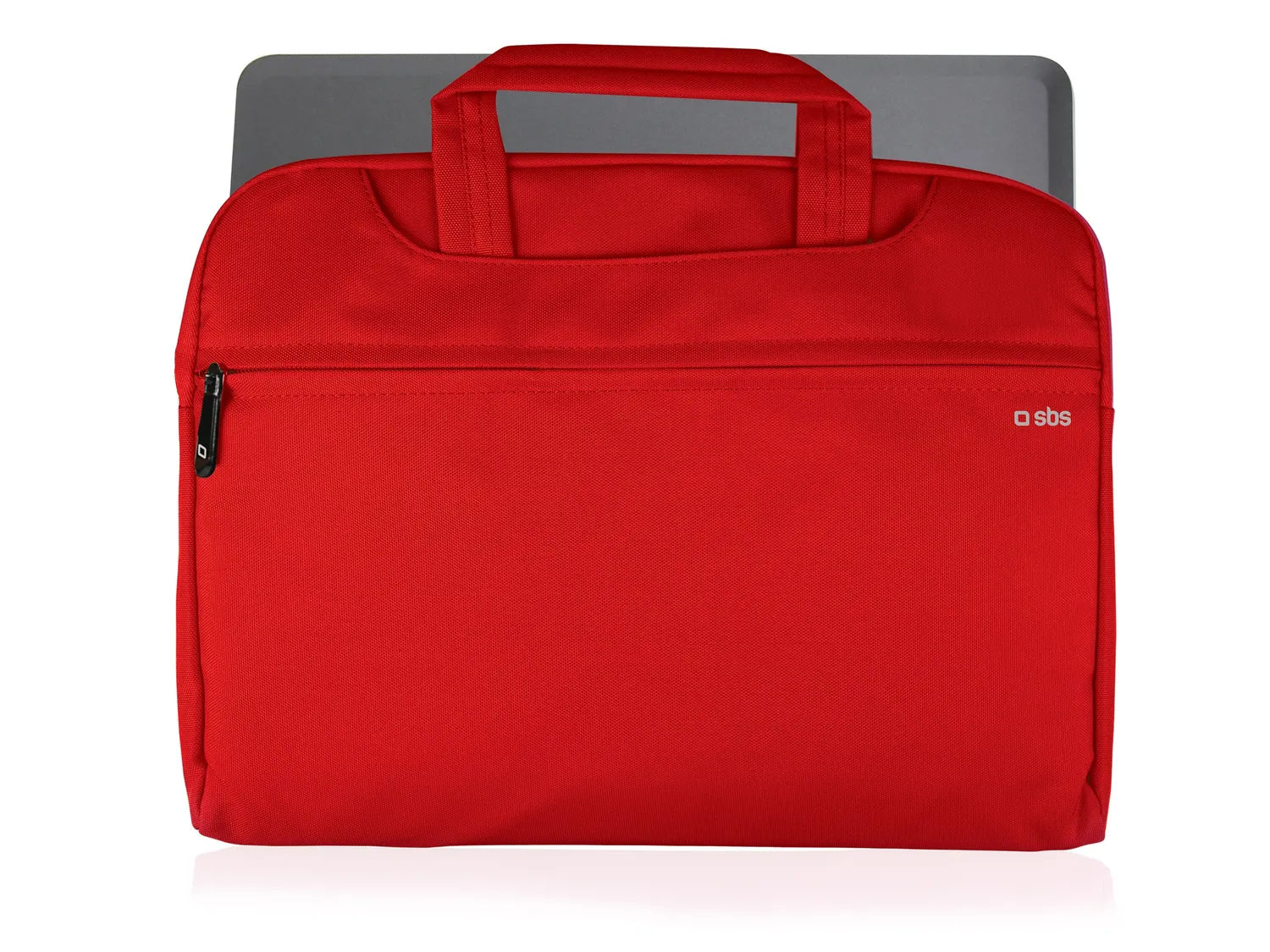 SBS Tablettasche 13 Zoll Notebooktasche schwarz Reissverschluss