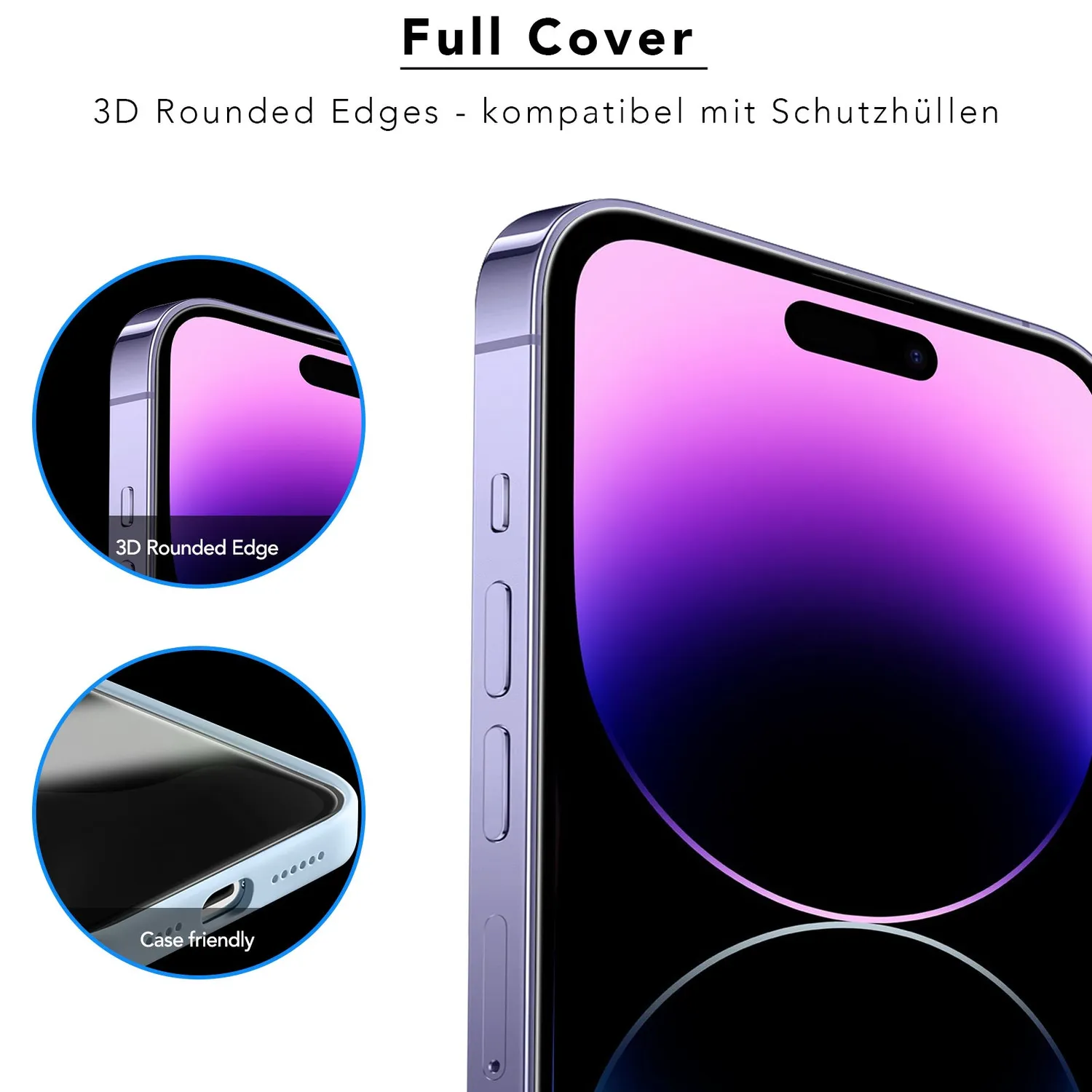 arktis REVOLUTION iPhone 14 Pro Max Panzerglas 2er Set