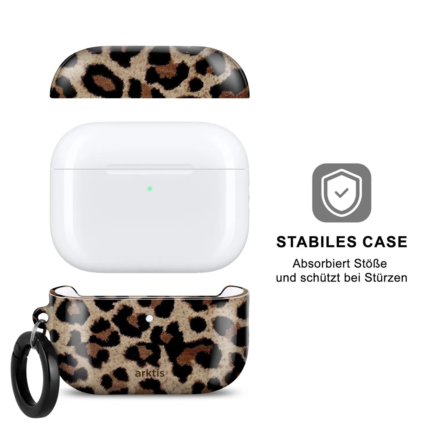 arktis Sweet Leopard AirPods Pro 3 Hülle Print