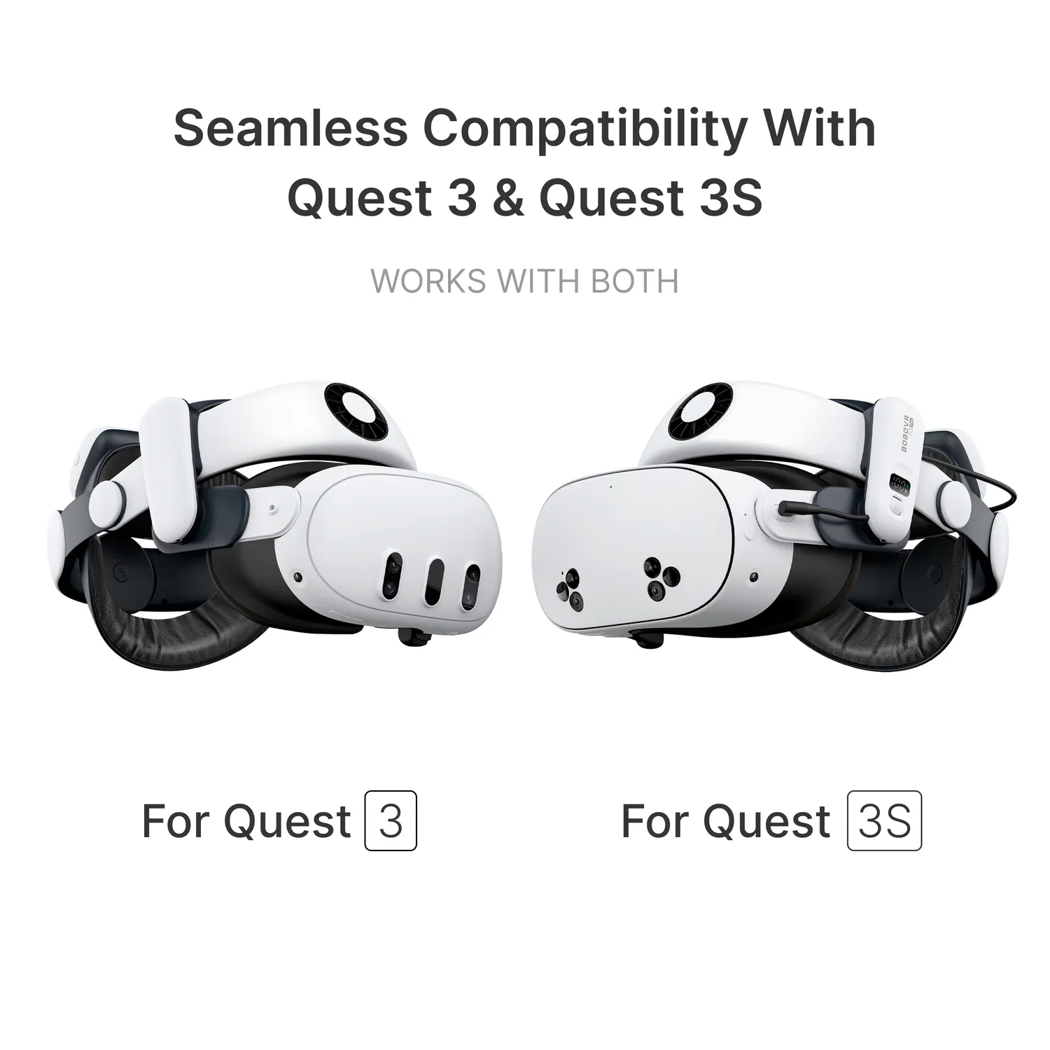 BOBOVR S3 Pro Akku-Kopfgurt für Quest 3 & 3S 10000mAh