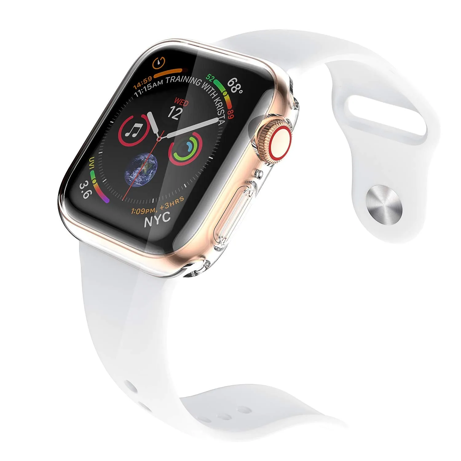 arktis 360 Fullbody Apple Watch Hülle transparent
