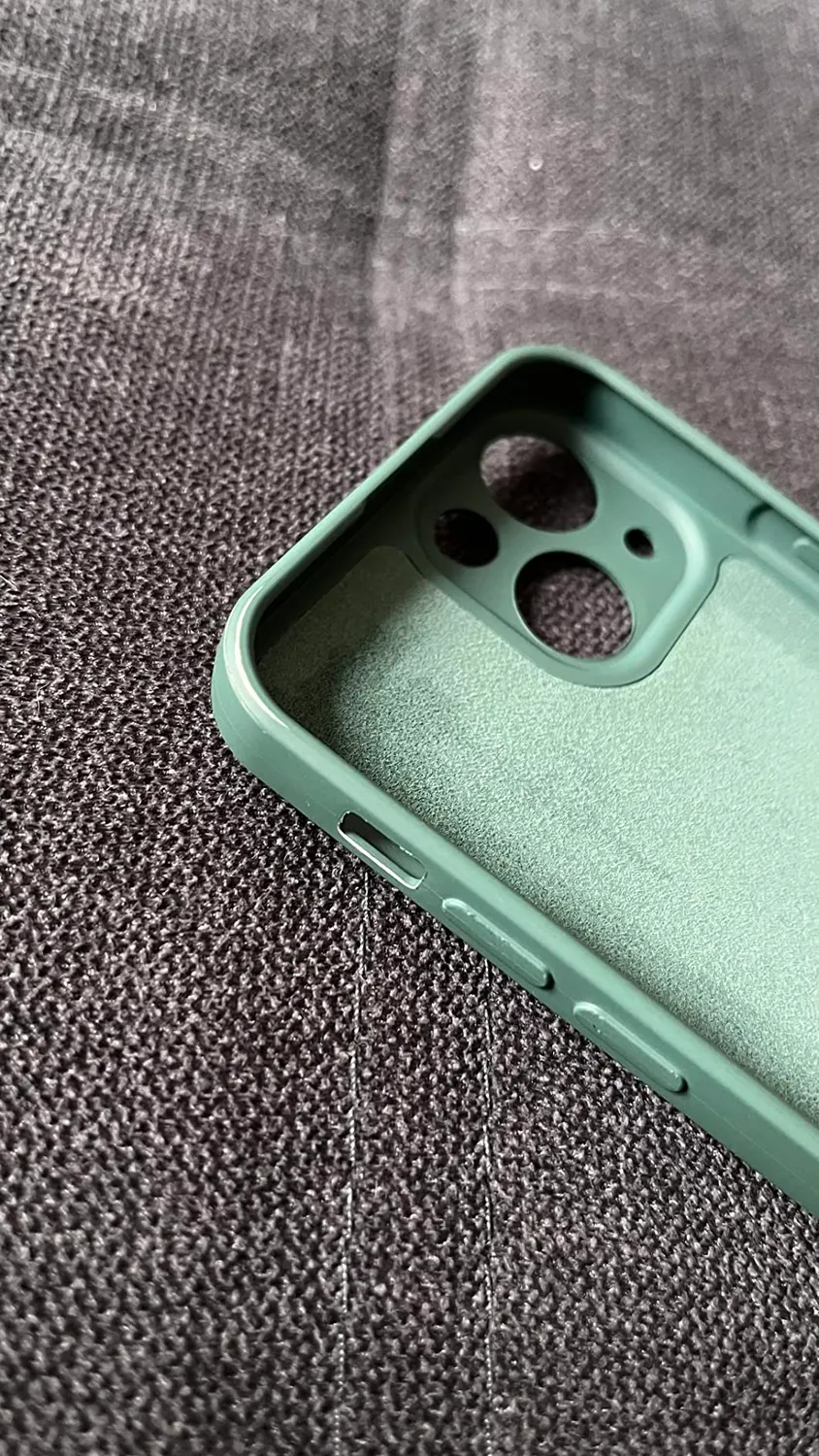 EAZY CASE iPhone 13 Silikonhülle Alt Rosa matt