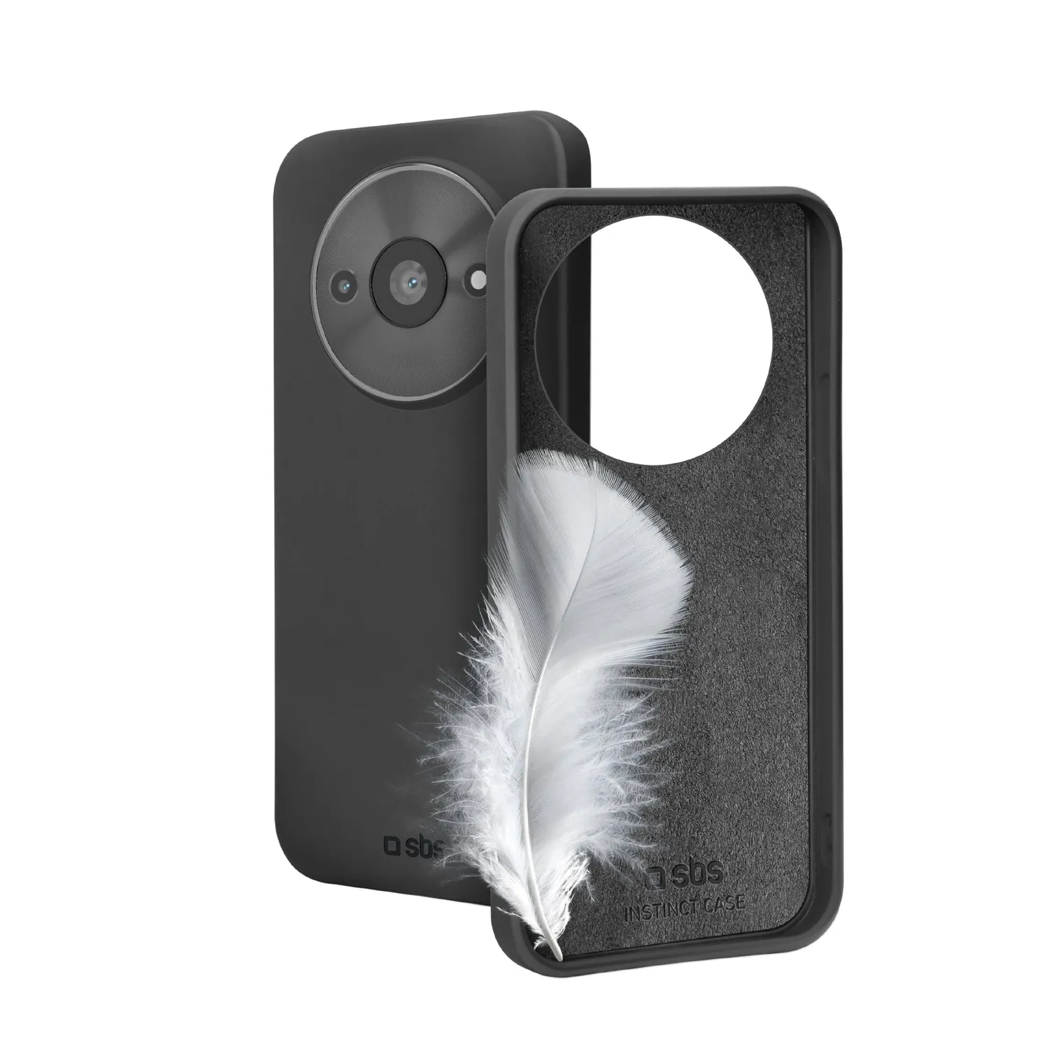 SBS Instinct Hülle Xiaomi Redmi A3 Schwarz TPU