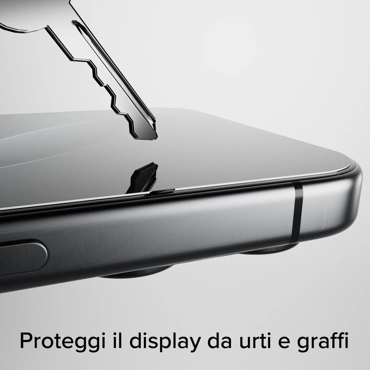 SBS Panzerglas iPhone 16 Pro Max Displayschutz transparent gehärtet