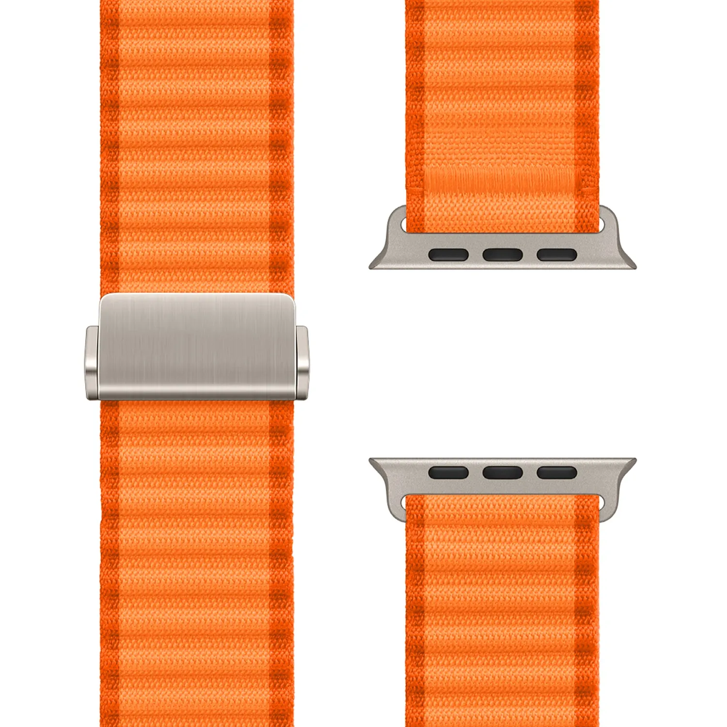 arktisband Venture Nylon-Armband 49/46/45/44 mm Iron Ash