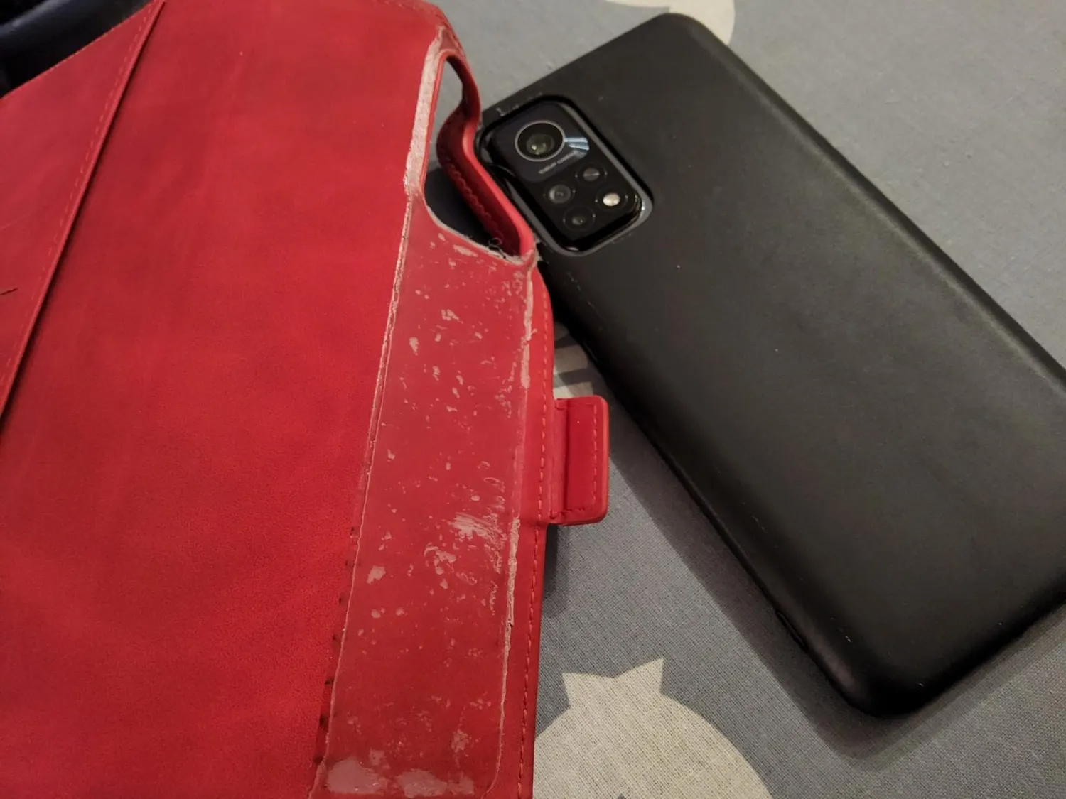 YATWIN Xiaomi Mi 10T / 10T Pro Klapphülle Schwarz RFID