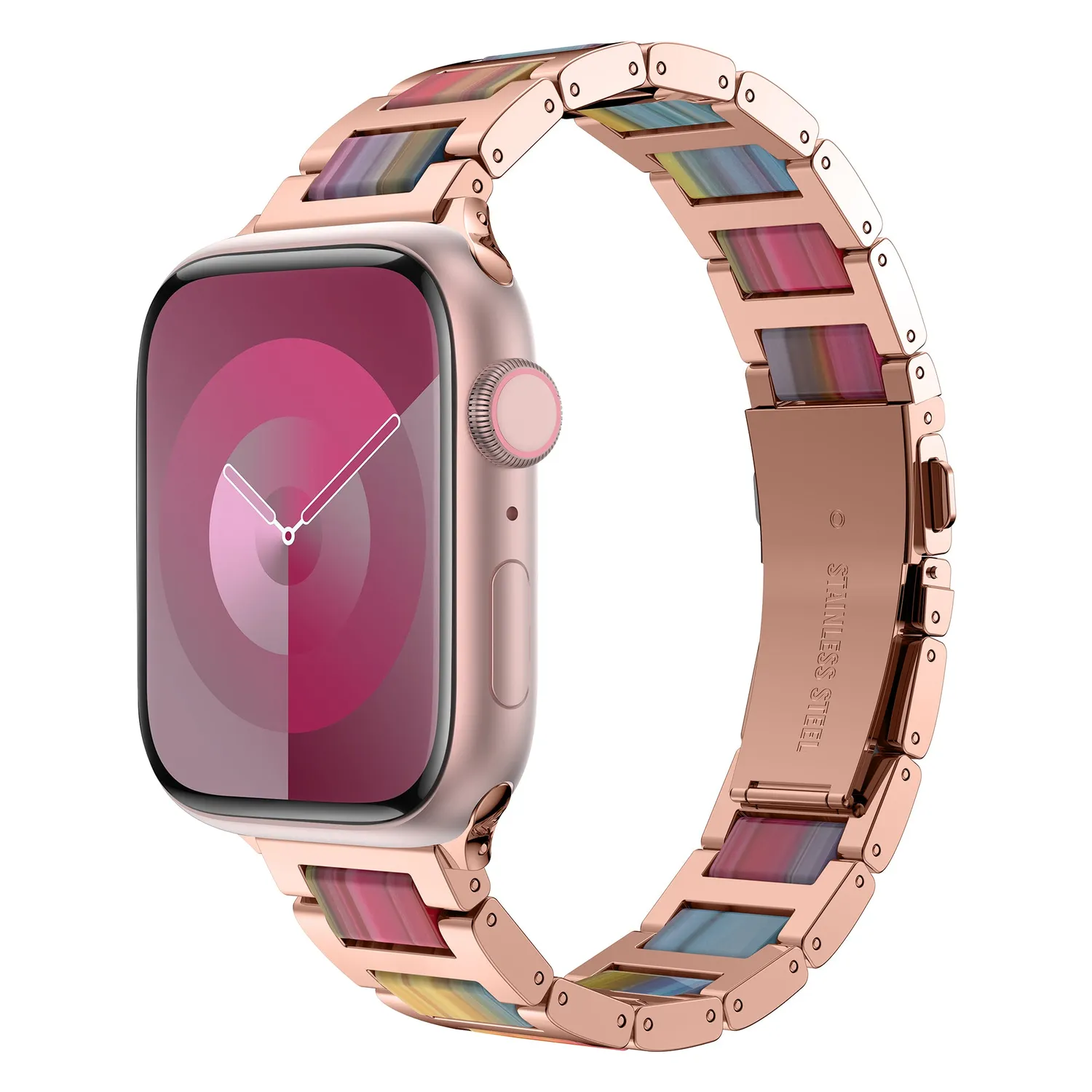 arktisband Namaste Apple Watch Gliederarmband Roségold