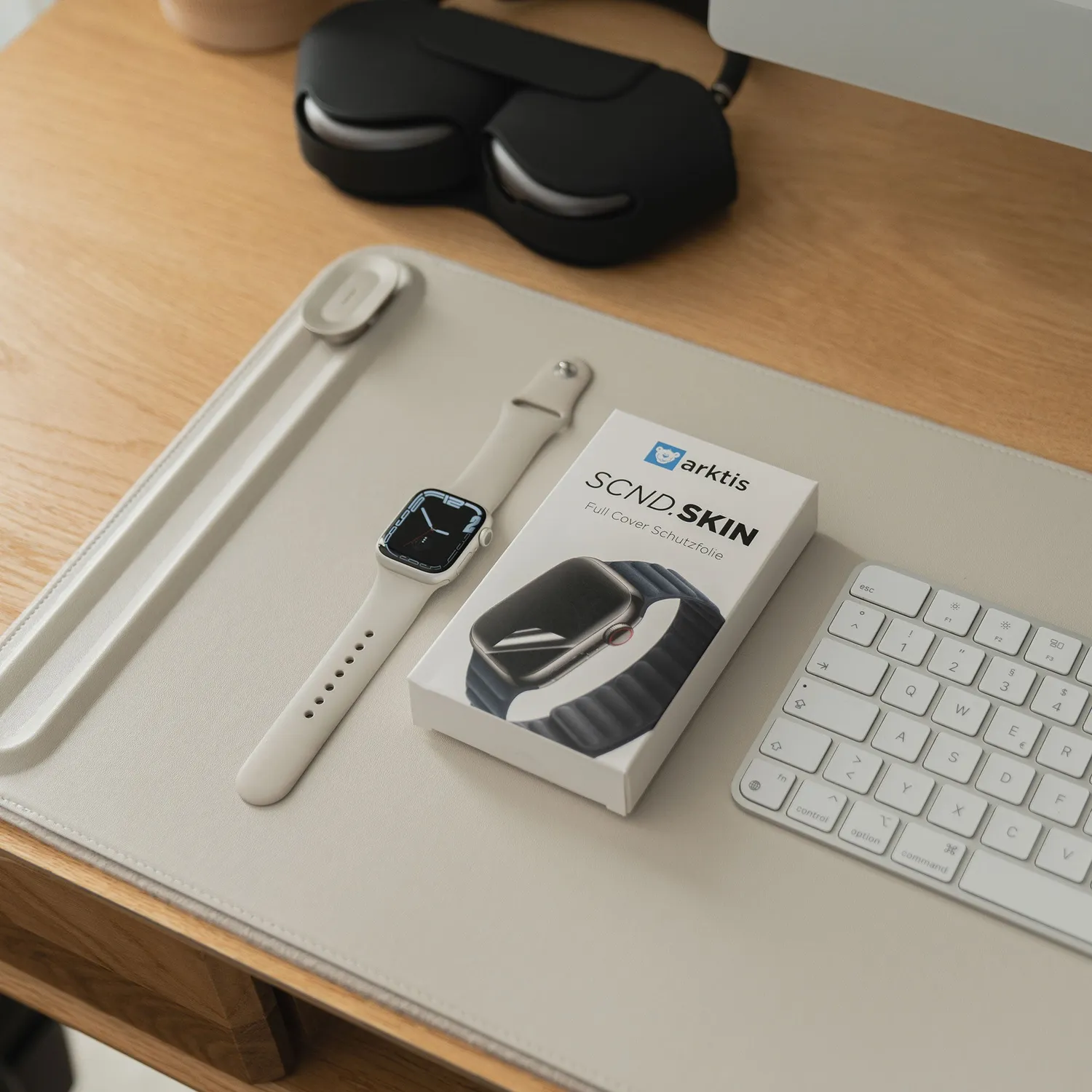 arktis SCND.SKIN Apple Watch Schutzfolie 46mm 2 Stück