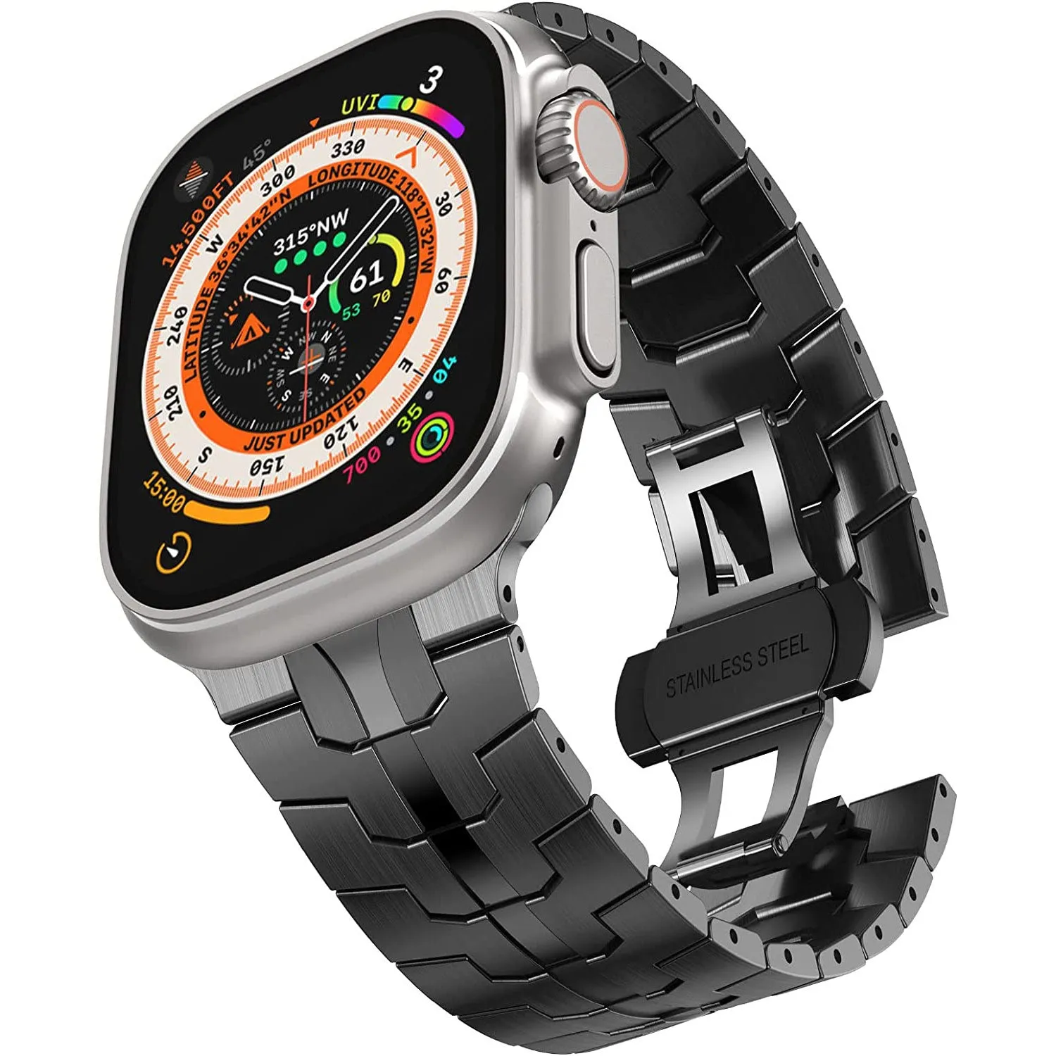 arktisband Apple Watch Ultra Armband Pathfinder Titan