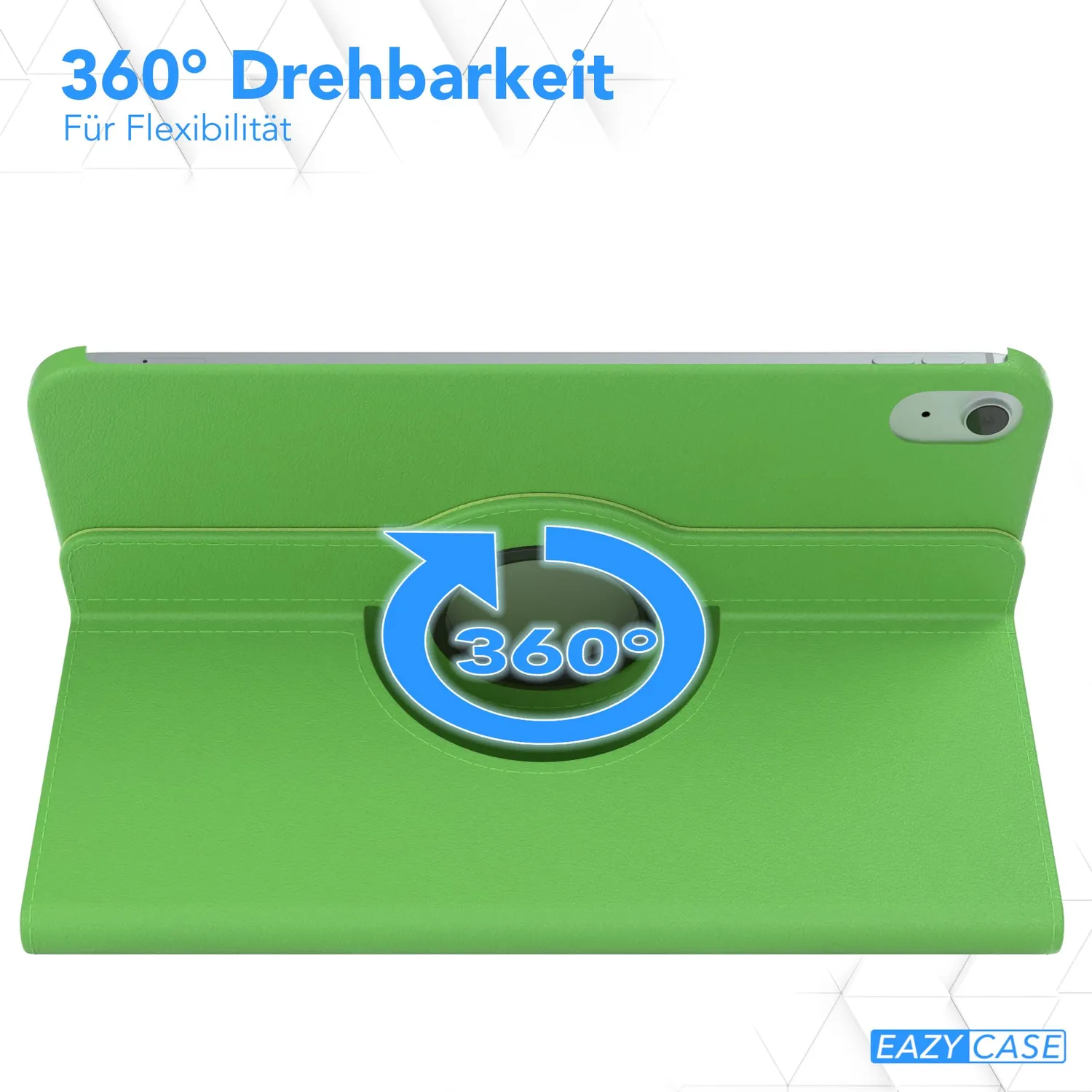 EAZY CASE Tablethülle iPad 11 2025 11 Zoll Grün 360°