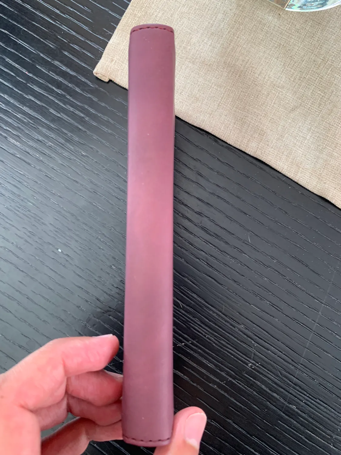 YATWIN Huawei P40 Lite 4G Klapphülle Weinrot mit Glas