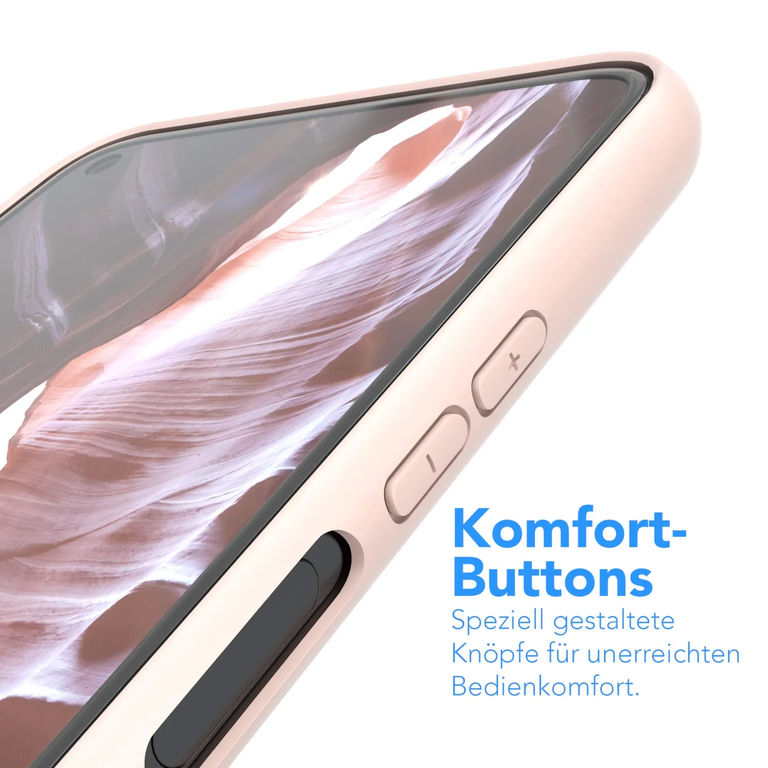 EAZY CASE Honor 20 / Nova 5T Silikonhülle Hellrosa dünn