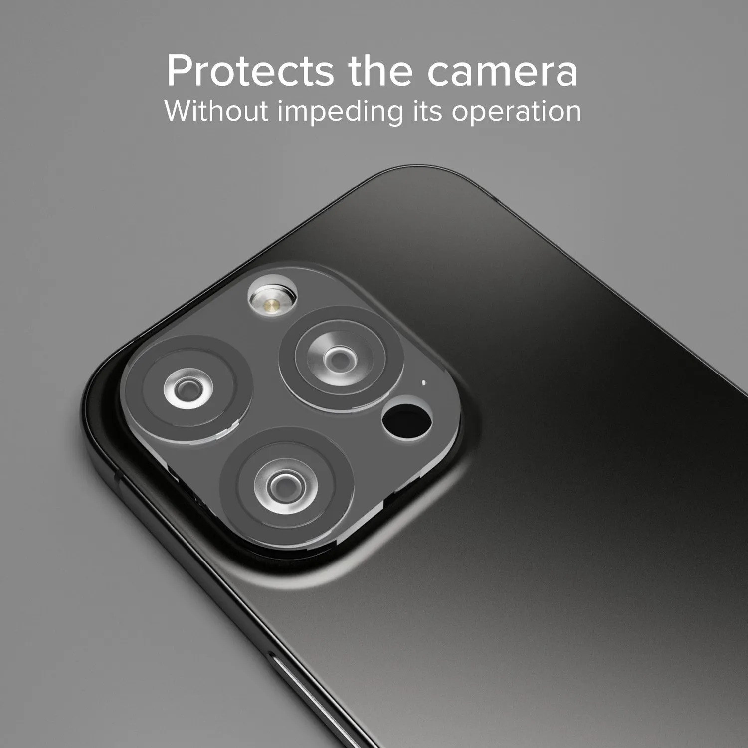 SBS D3O iPhone 16 Pro/Pro Max Kameraschutz schwarz
