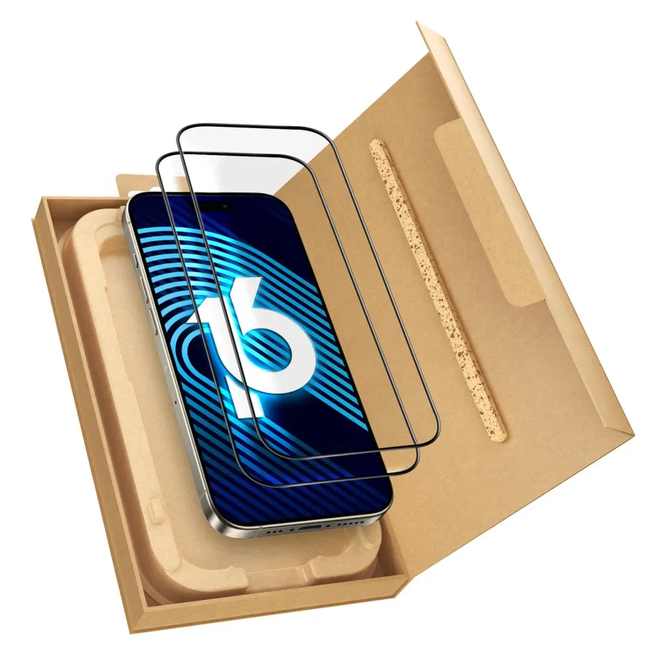 arktis Revolution iPhone 16 Pro Max Panzerglas 2er Set