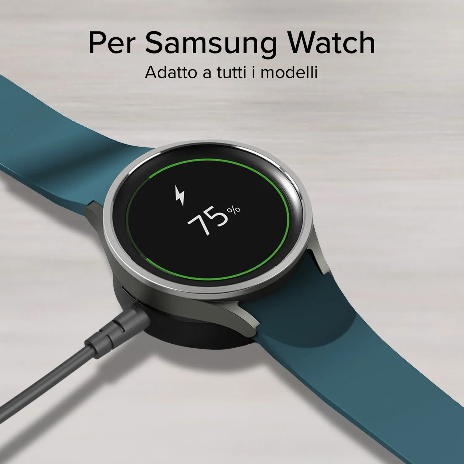 SBS Wireless Ladekabel Samsung Watch USB-C 1,2m 5W