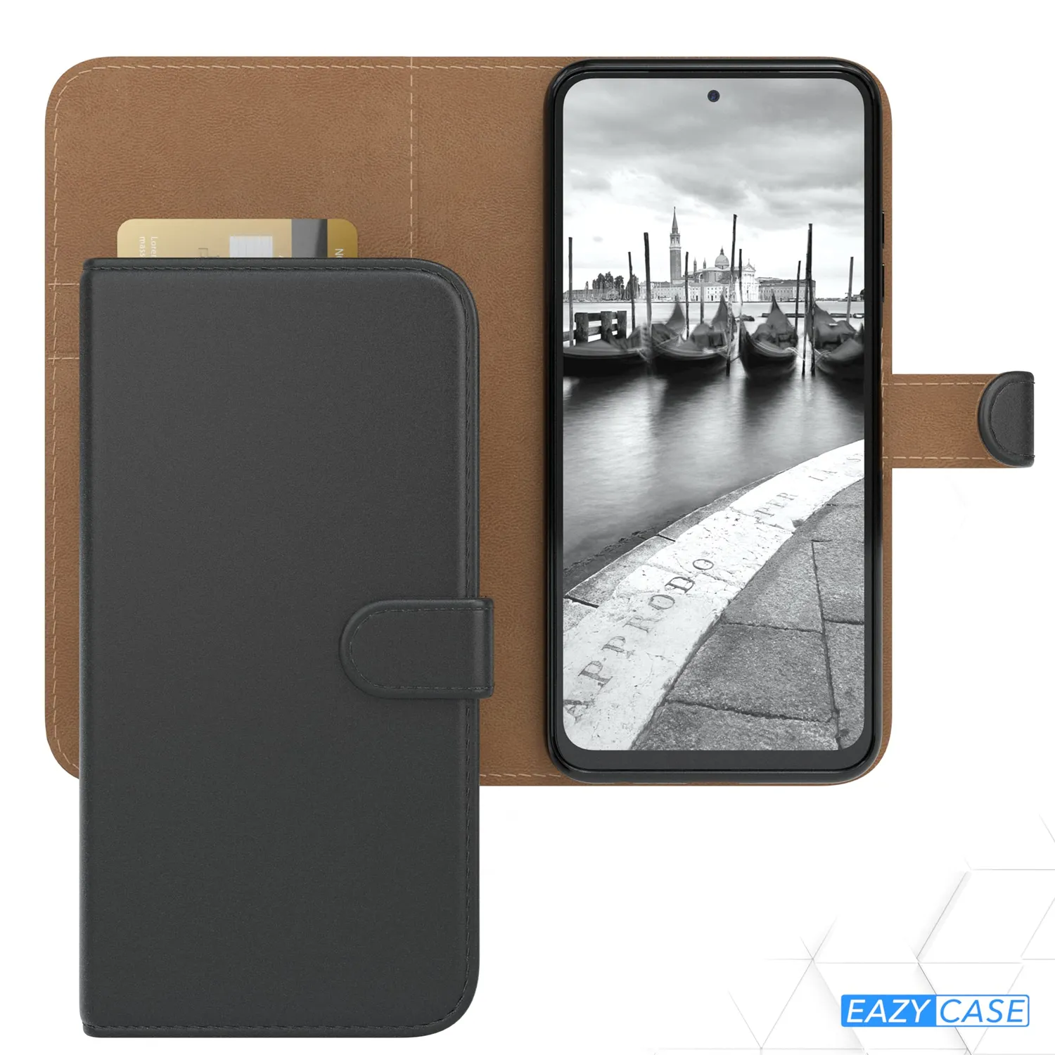 EAZY CASE Note 10 Klapphülle Schwarz Book