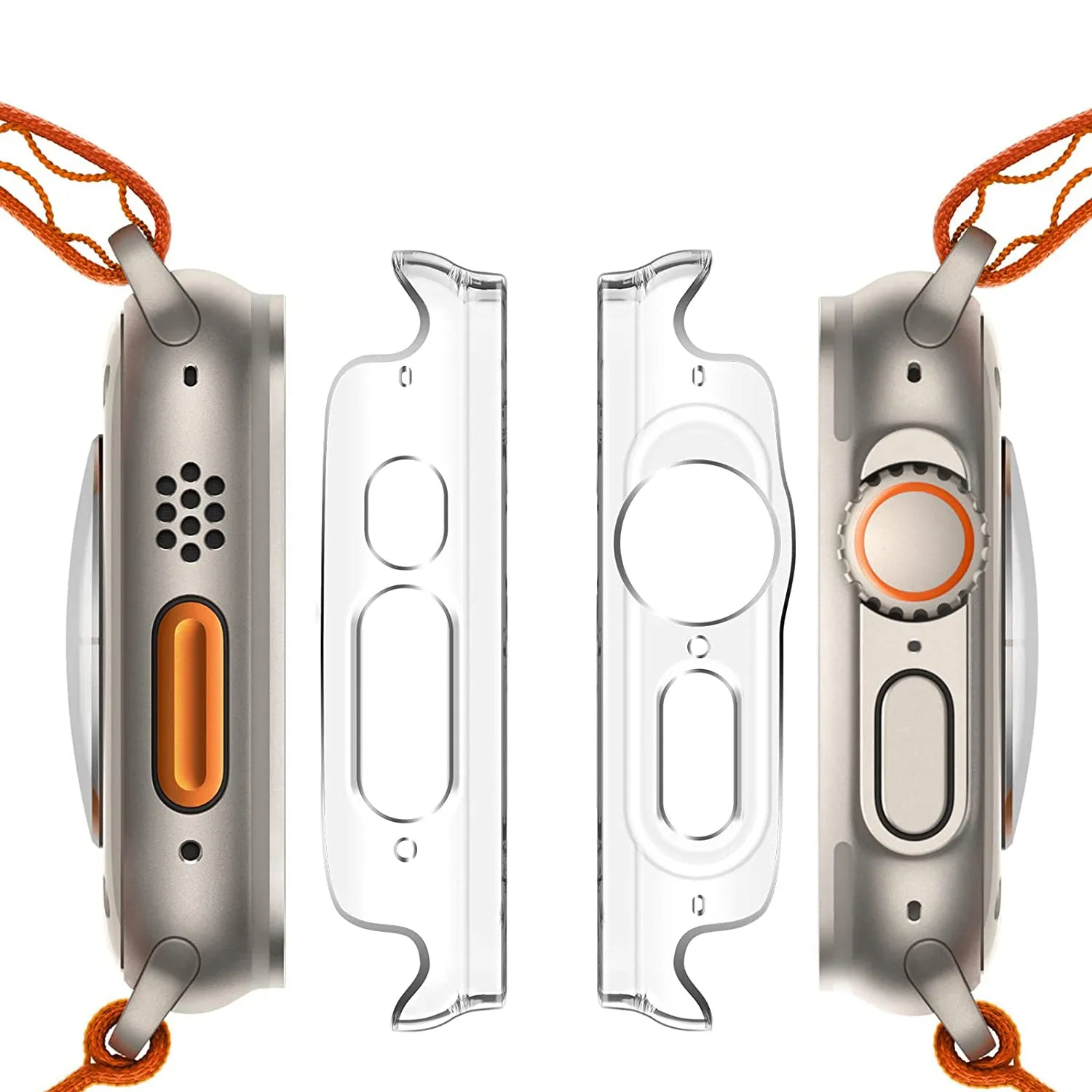 arktis CRYZTAL BUMPER Apple Watch Ultra Hülle 49 mm klar