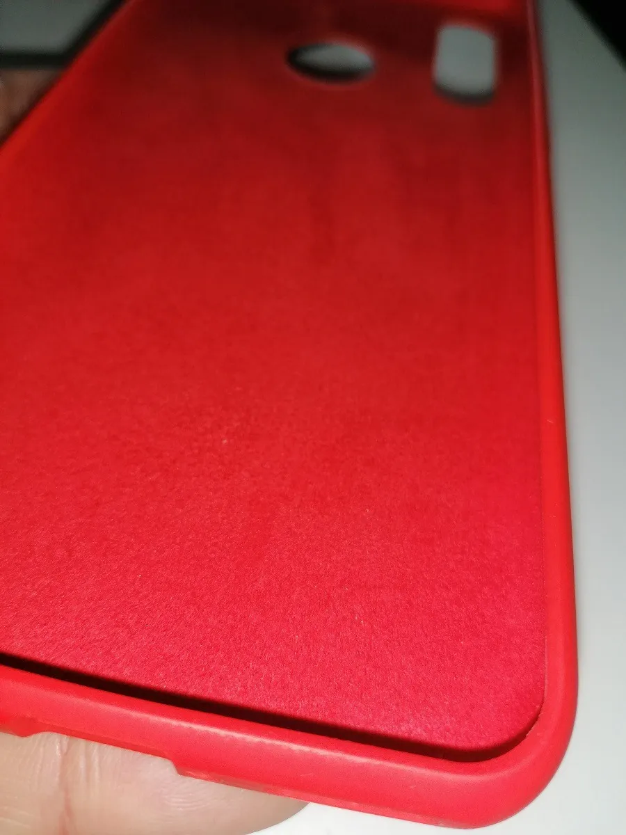 YATWIN Huawei P30 Lite Silikonhülle Rot ultradünn