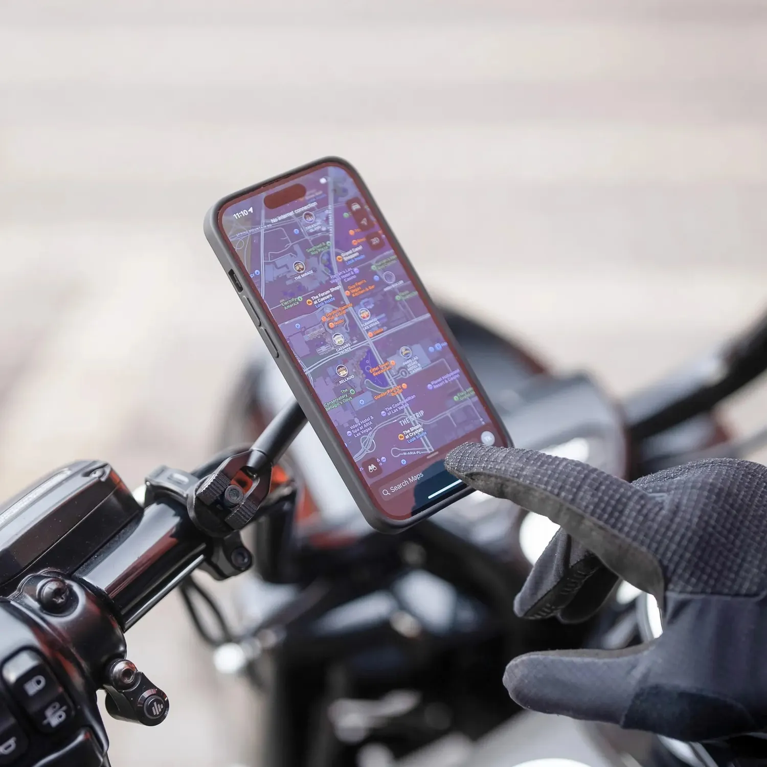 SP Connect Moto Mount 3D Motorrad Handyhalterung verstellbar