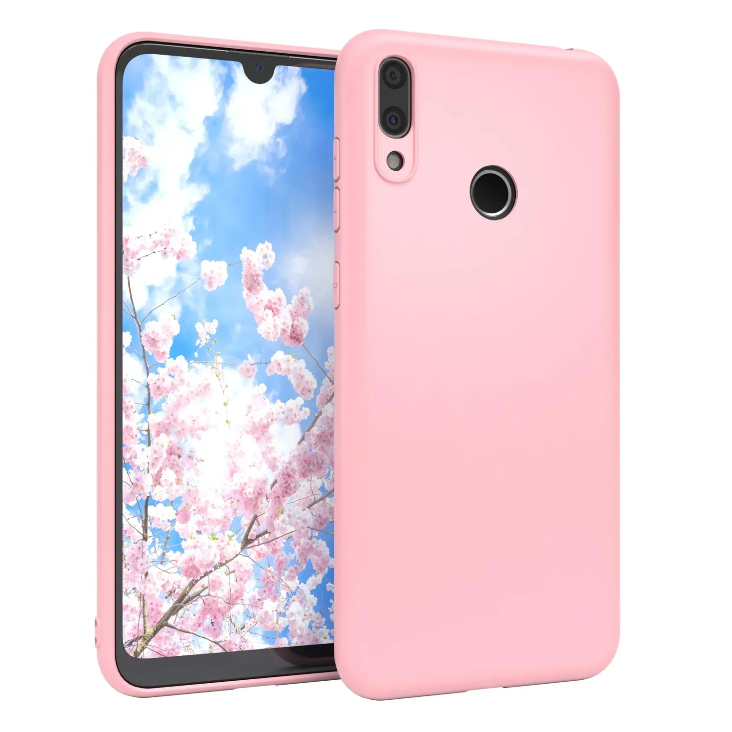 EAZY CASE Huawei Y7 Prime 2019 Silikonhülle Transparent 0,8mm