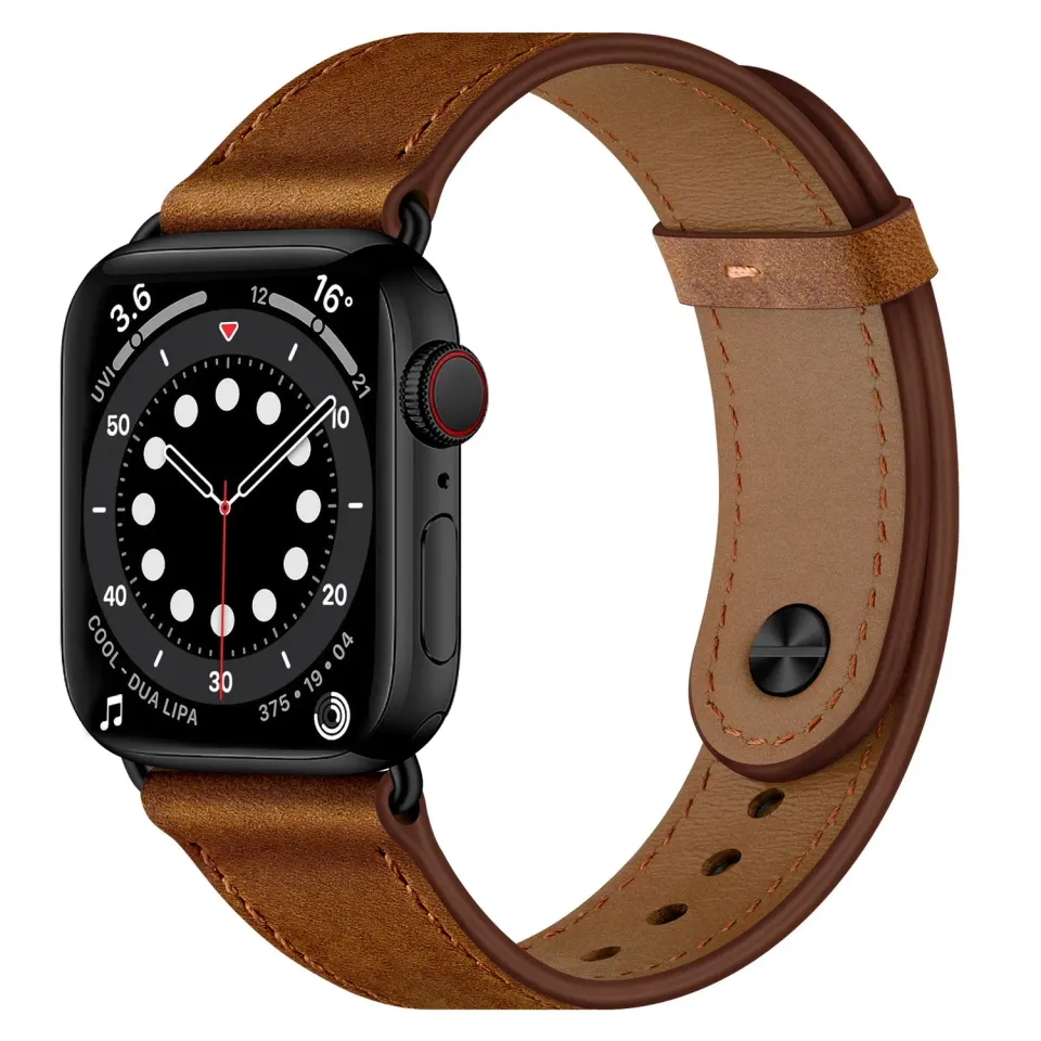 arktisband Vintage Apple Watch Armband Retro Braun 49/46/45/44mm