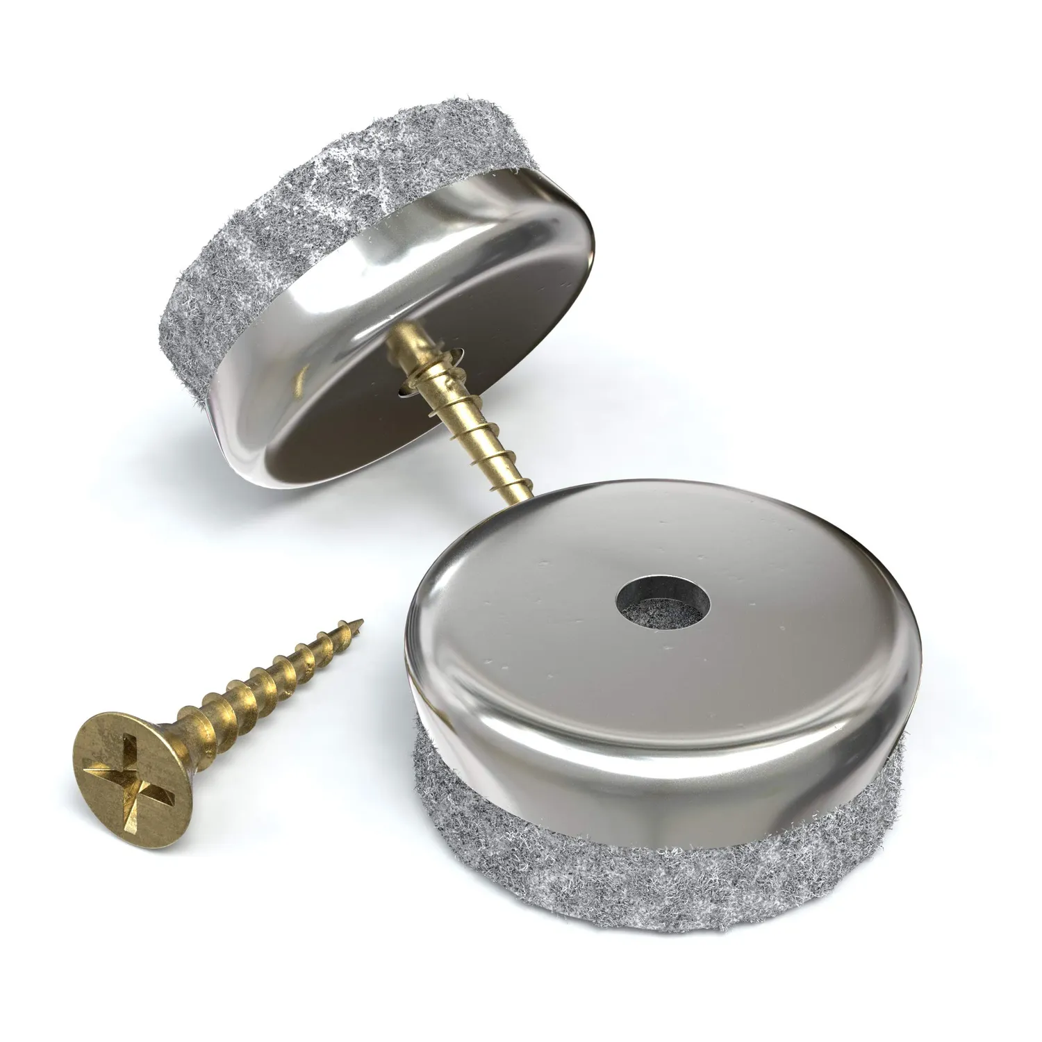 EAZY CASE Filzgleiter mit Schraube 25mm 20er Set